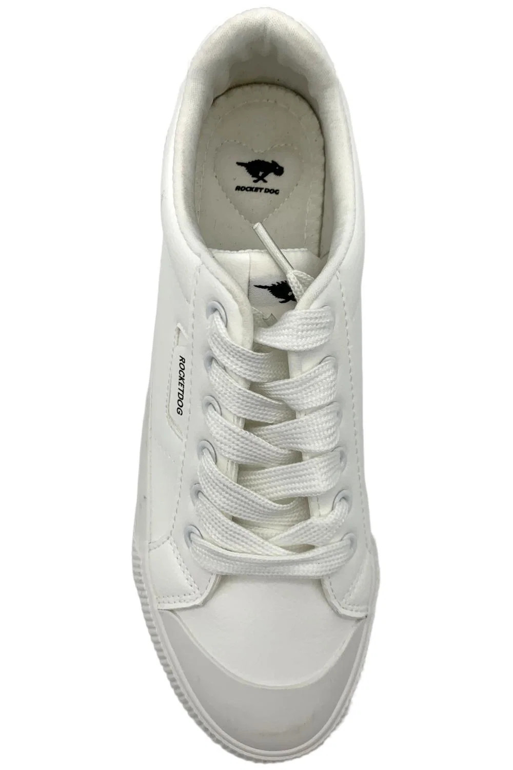 Rocket Dog Women’s Cheery Comfort Plush Foam Sneaker White/White