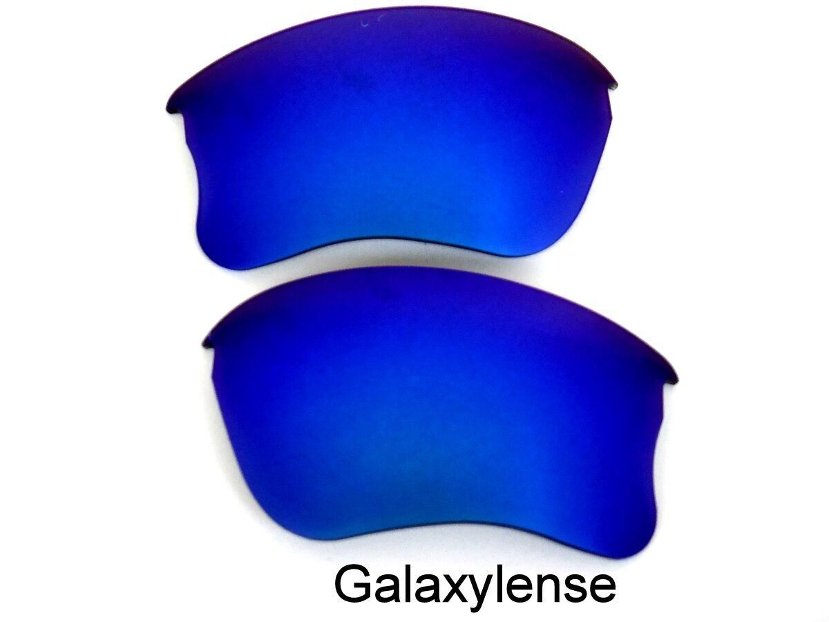 Galaxy Replacement Lenses For Oakley Flak Jacket XLJ Sunglasses Blue Polarized