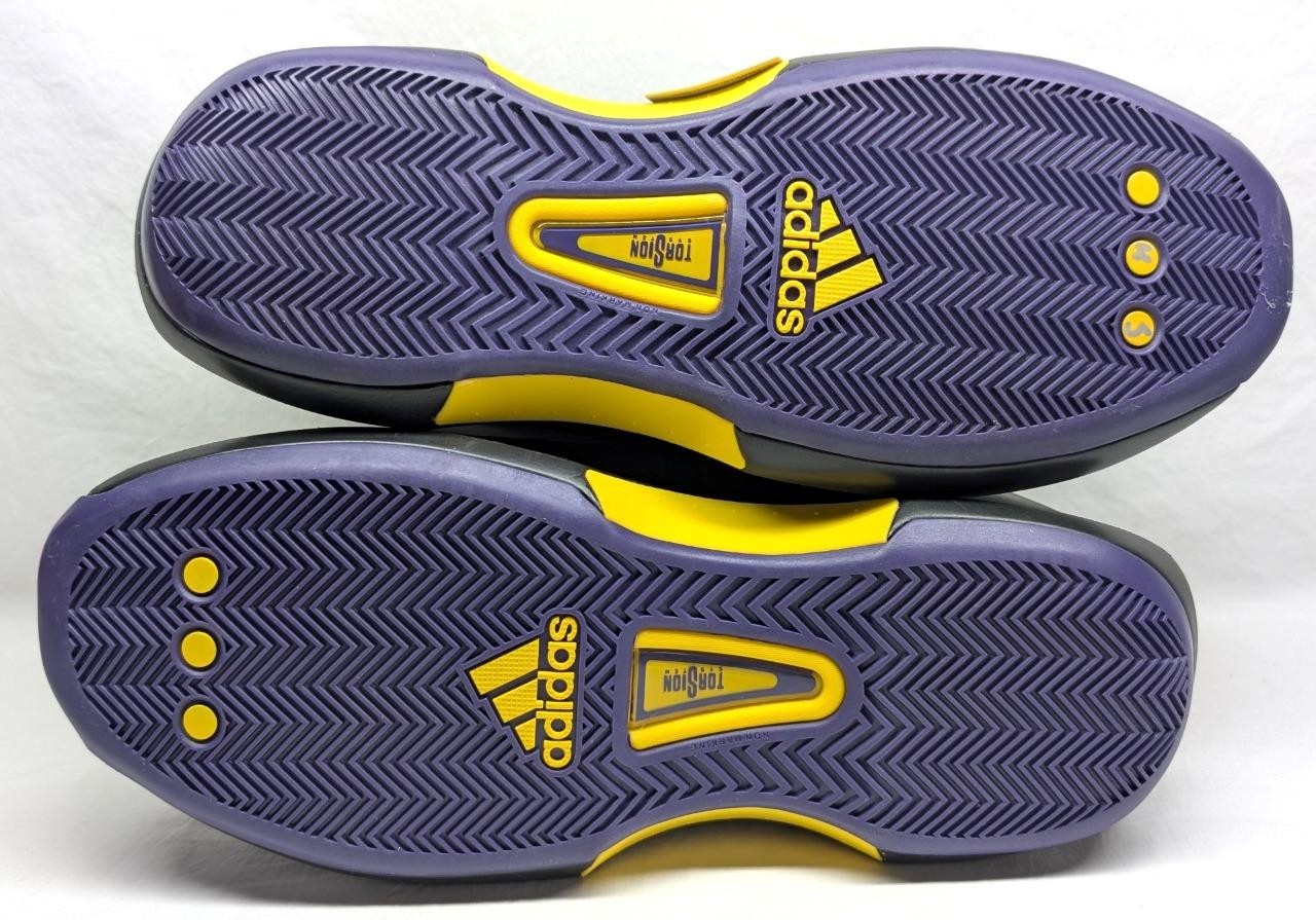 Men’s Adidas Kobe Bryant Crazy 1’s – Lakers Away, Black, Purple, Size 9.5 – New