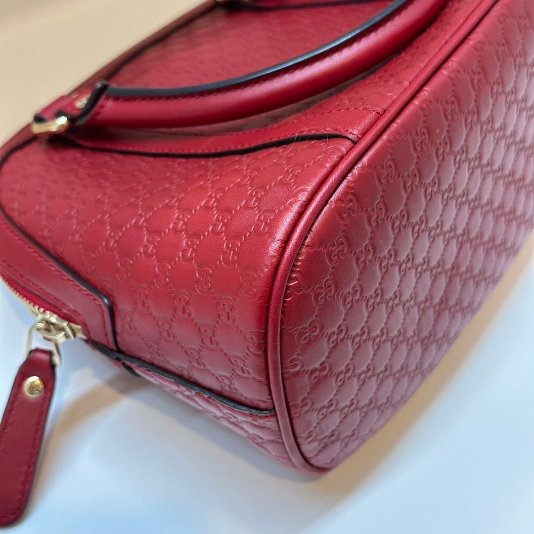 Brand new unused GUCCI micro GG shim 2WAY shoulder bag Gift Present 0611b
