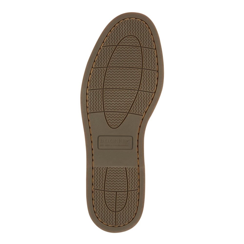 Dockers Mens Vargas Genuine Leather Casual Classic Rubber Sole Boat Shoe