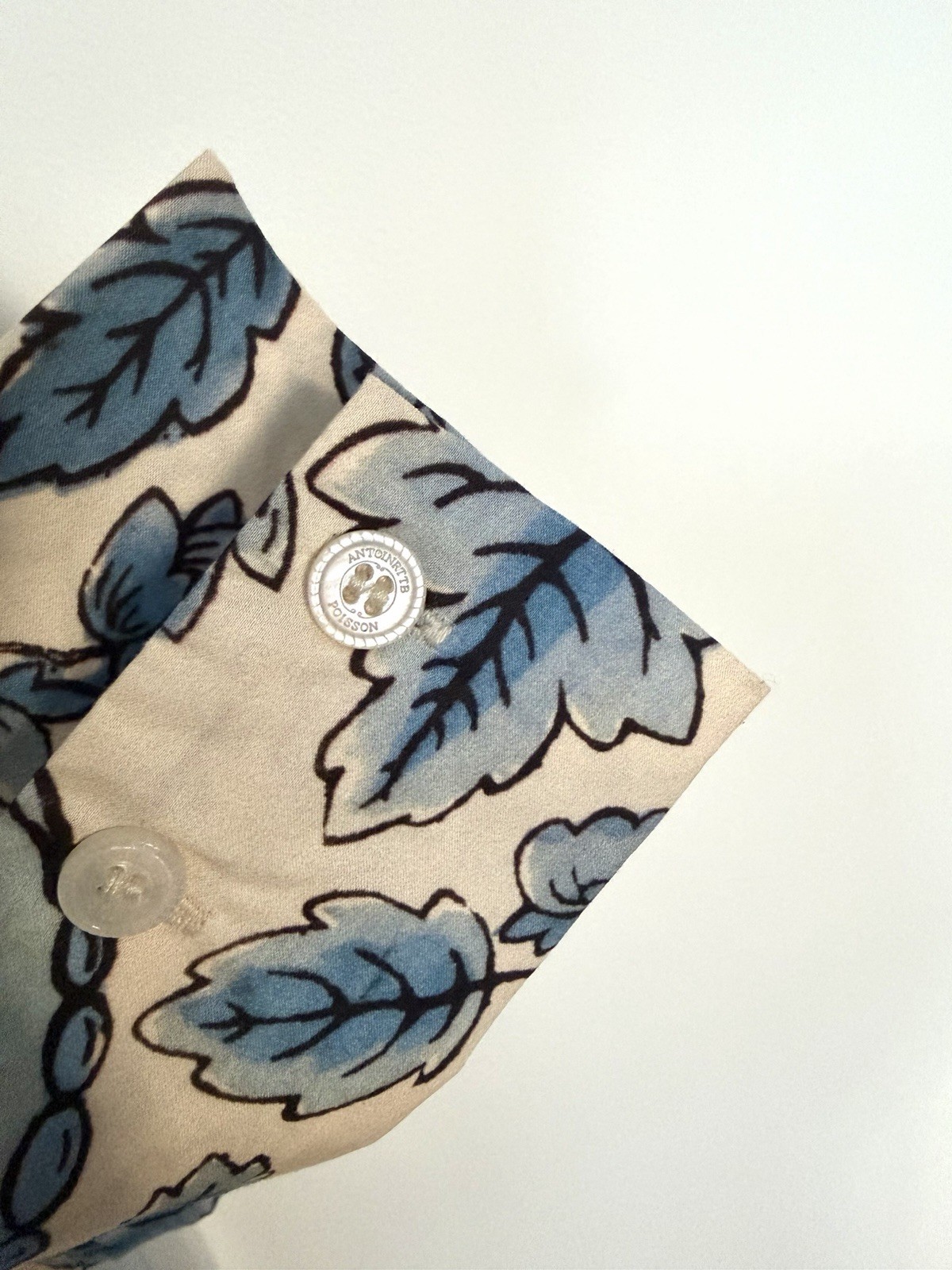 HILLIS BLOUSE – SÉZANE X ANTOINETTE POISSON – bluebirds print Size 36