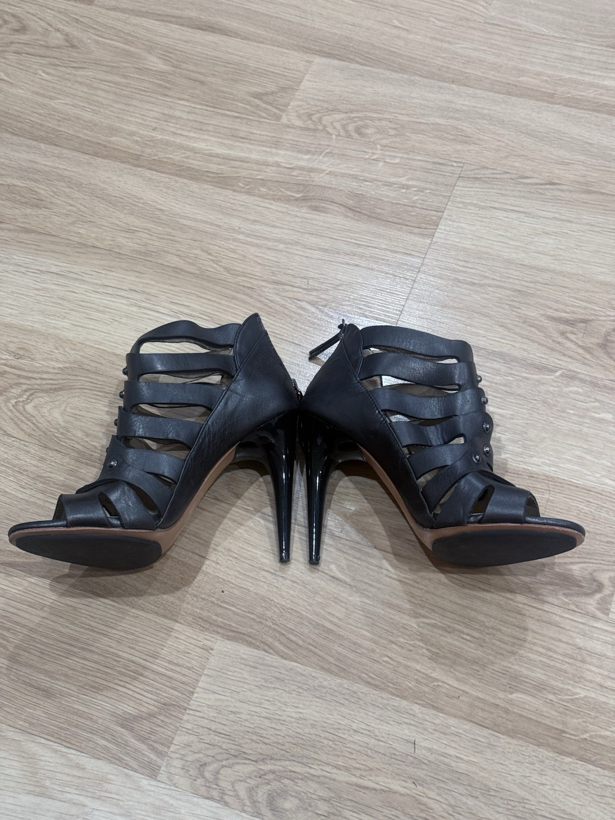 L.A.M.B. Women’s Gladiator Heels – Size 7.5M