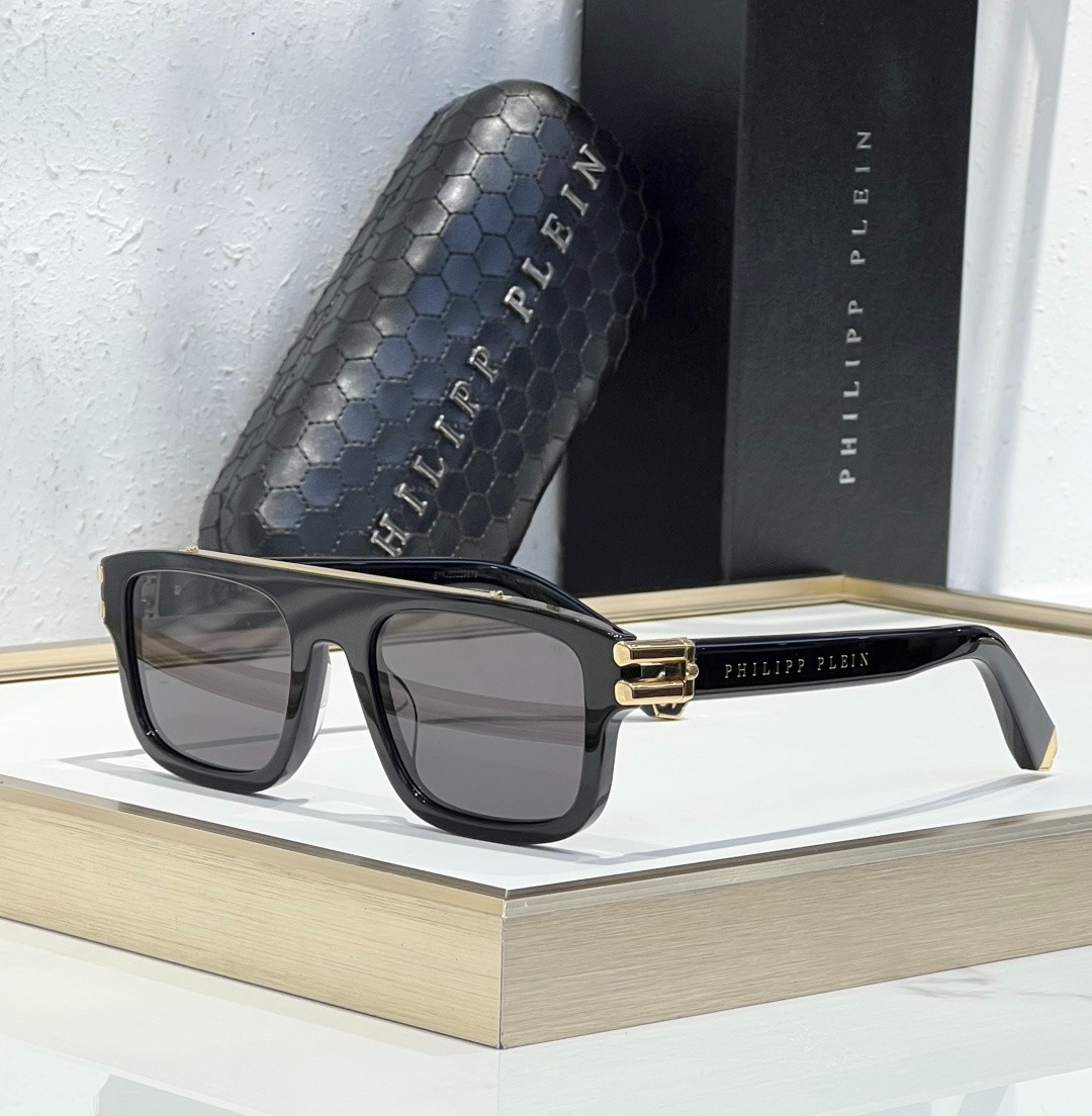 PHILIPP PLEIN VPP021 Sunglasses Unisex – Size 53□20-145