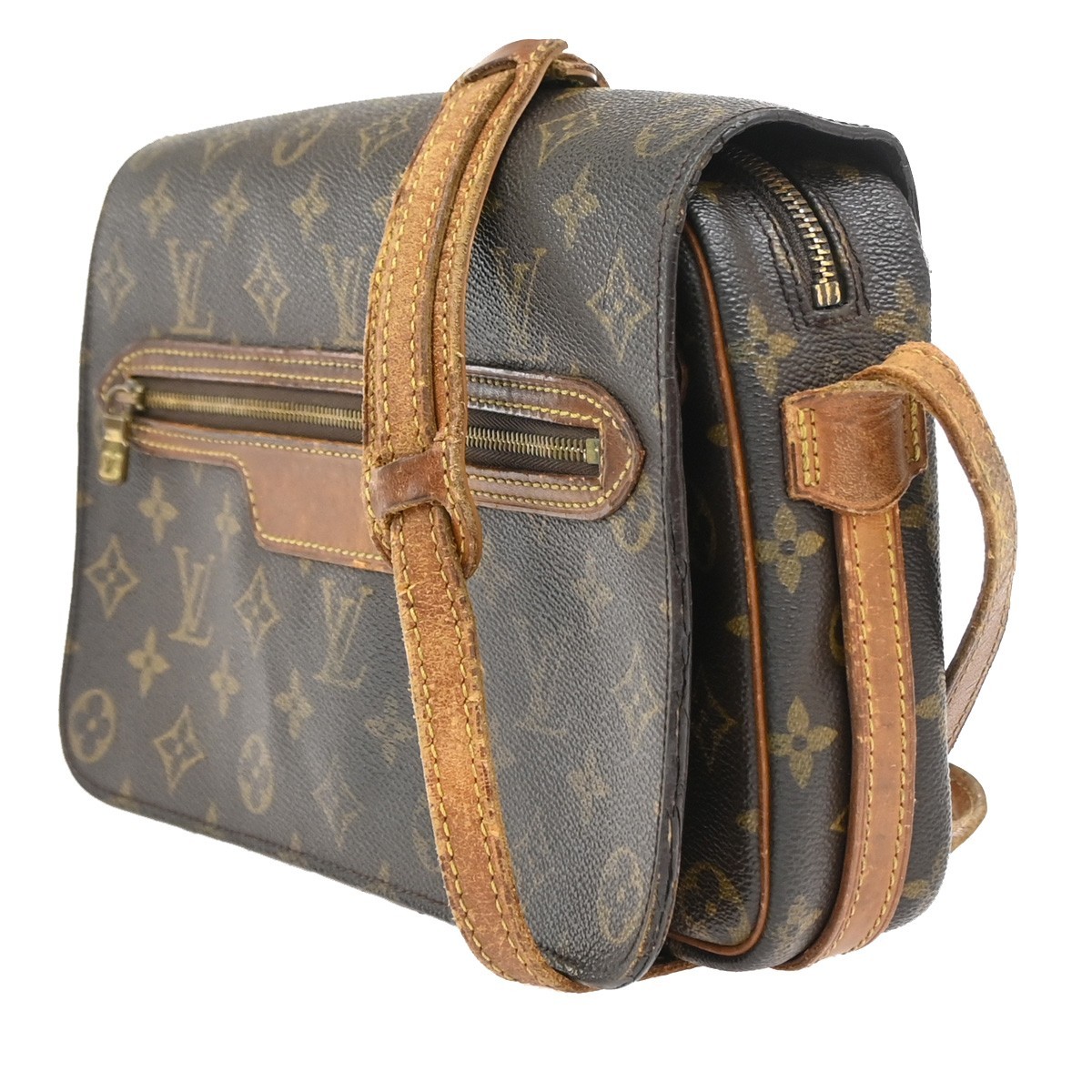 LOUIS VUITTONI Saint Germain 28 Shoulder Bag Monogram Leather BN M51207 66SA035