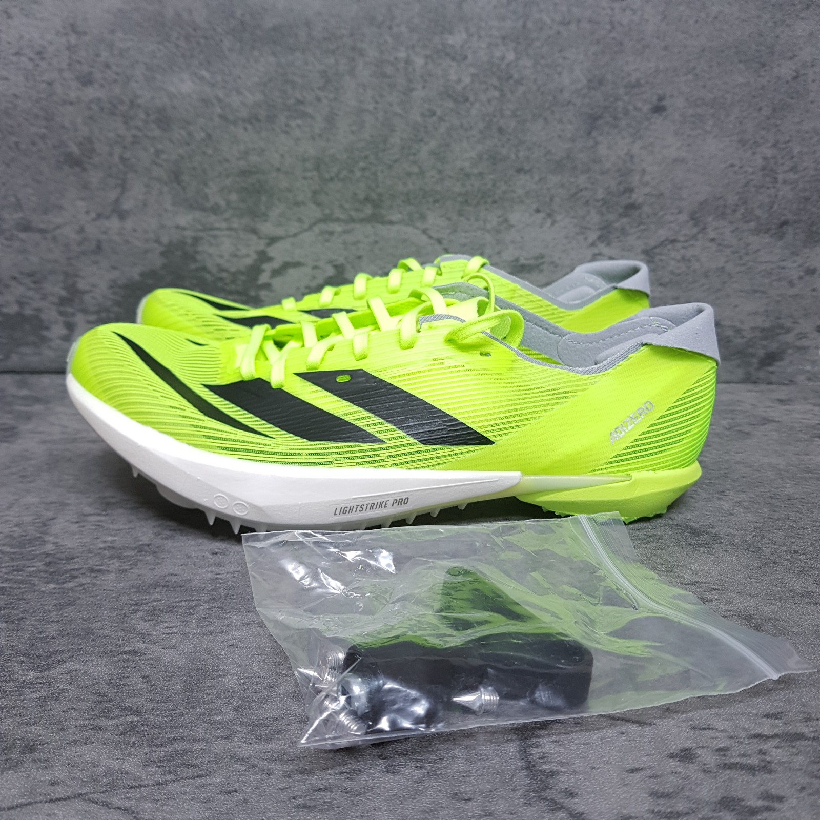 ADIDAS Adizero Ambition Track Spikes Mens 4.5 Womens 5.5 Lucid Lemon Volt