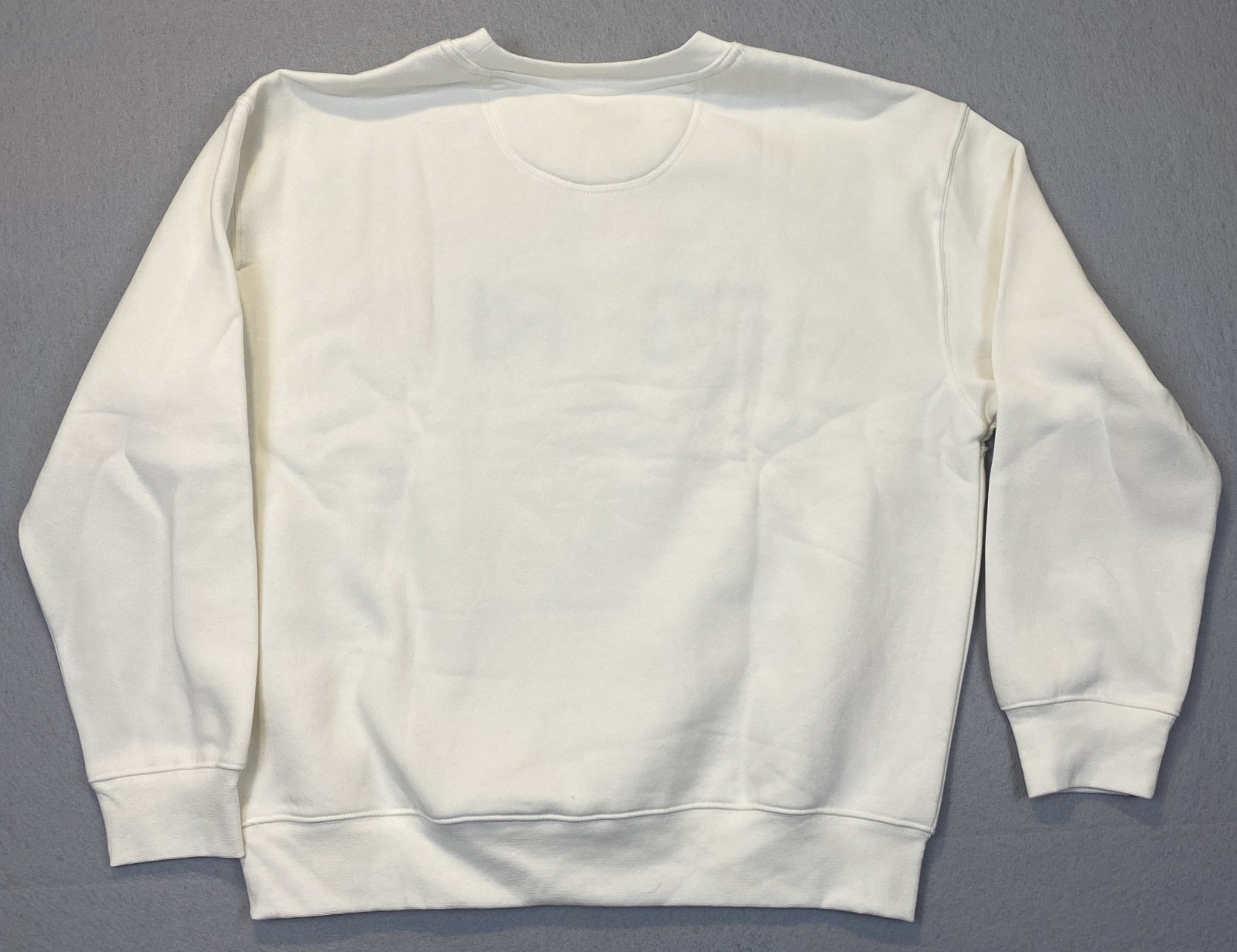 Medium Esprit Women’s Logo Fleece Crewneck Sweatshirt M Cream Viral 80’s Costco