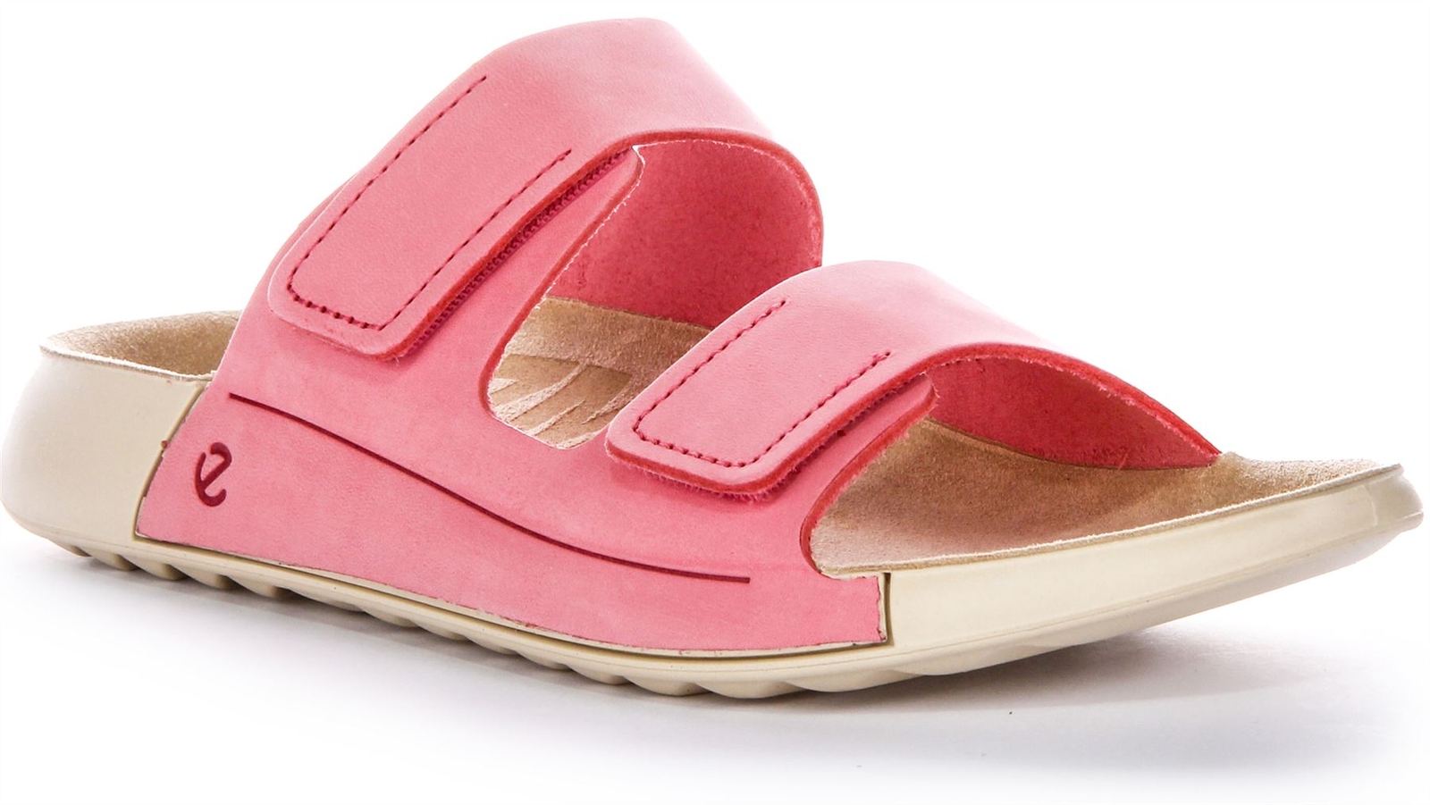 Ecco 2Nd Cozmo Adjustable Double Strap Womens Comfort Mules Pink US 5 – 11