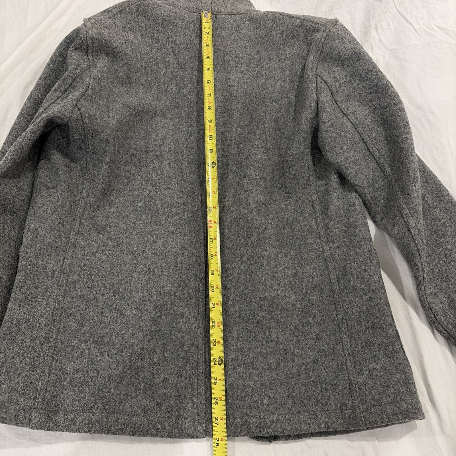 New Gustin 100% Wool Felt City Jacket Men’s Size M Made In USA