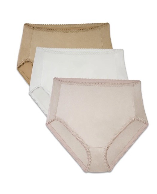 VANITY FAIR Women 6 Pair Light Control Undershapers Hi Cut Panties Size 4XL 11