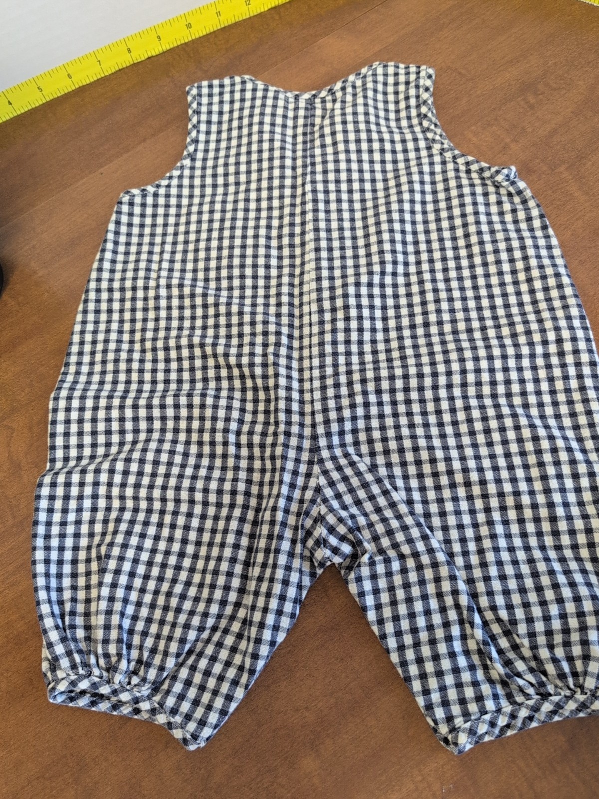 Vintage Acme Baby Cotton Summer Romper Size 3 mth Looney Tunes Warner Bros.