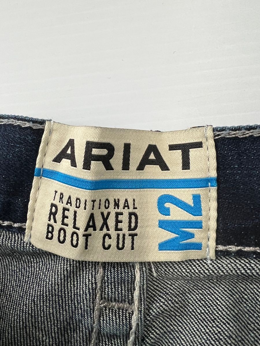 ARIAT M2 Relaxed Stretch Stillwell Jean Men’s Size 36×30 Salton