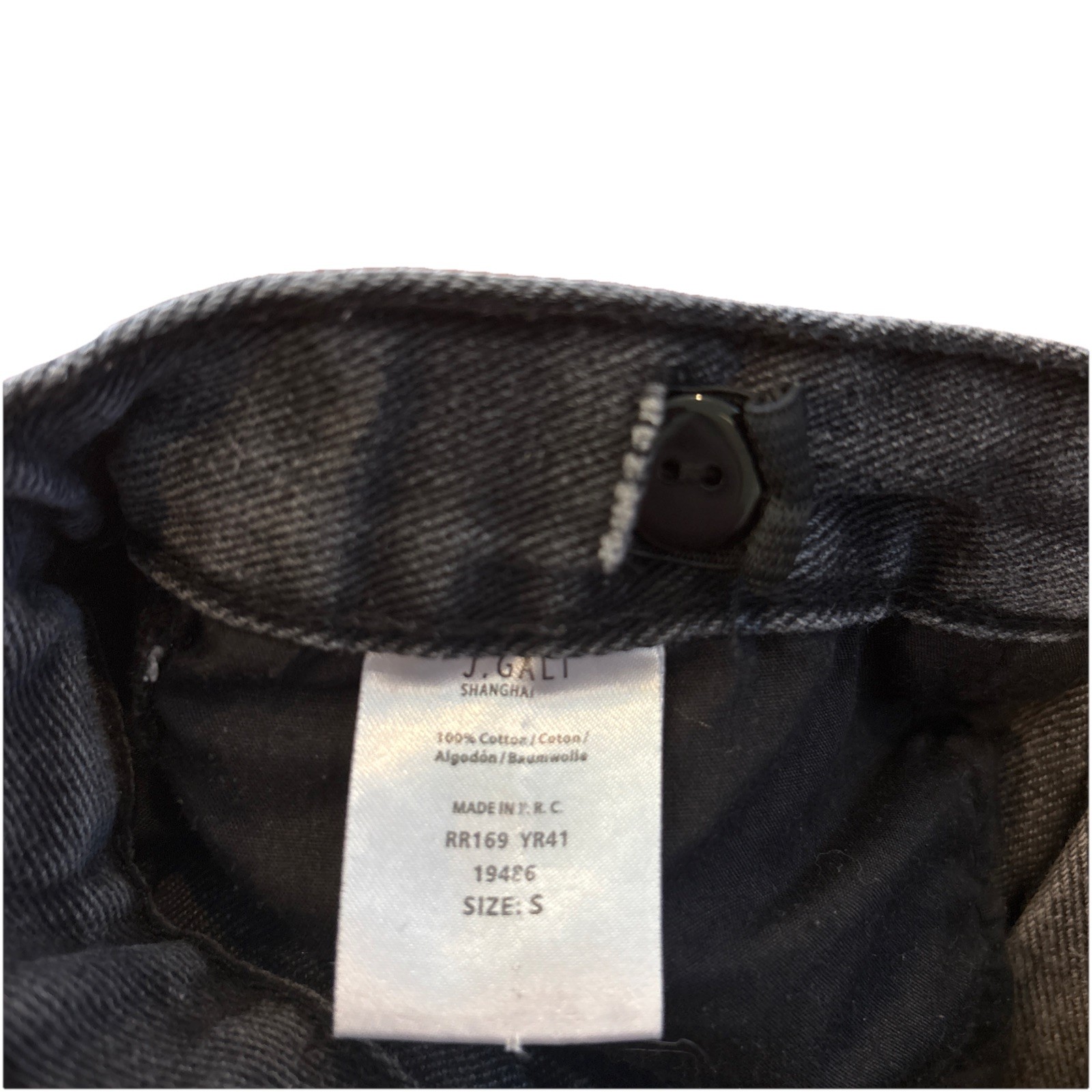 Brandy Melville Black Carpenter High Rise Straight Leg Jeans Sz 25×31”