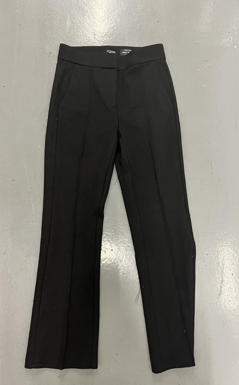 Demi-boot pant in Italian ponte jcrew woman’s pants 0 Italian Mario Bellucci