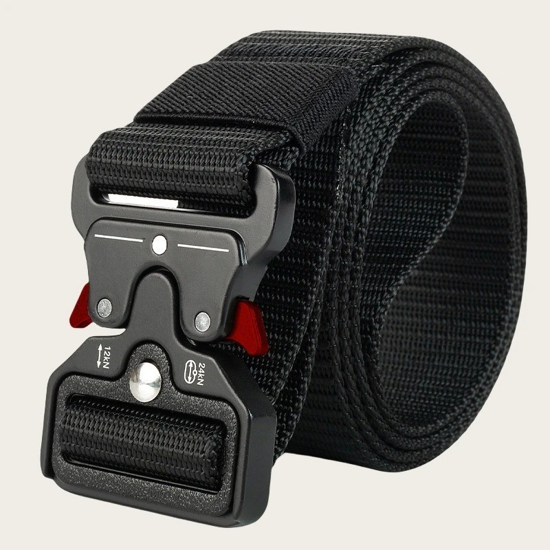 MEN Casual Military Tactical Army Adjustable Quick Release Belts Pants Waistband