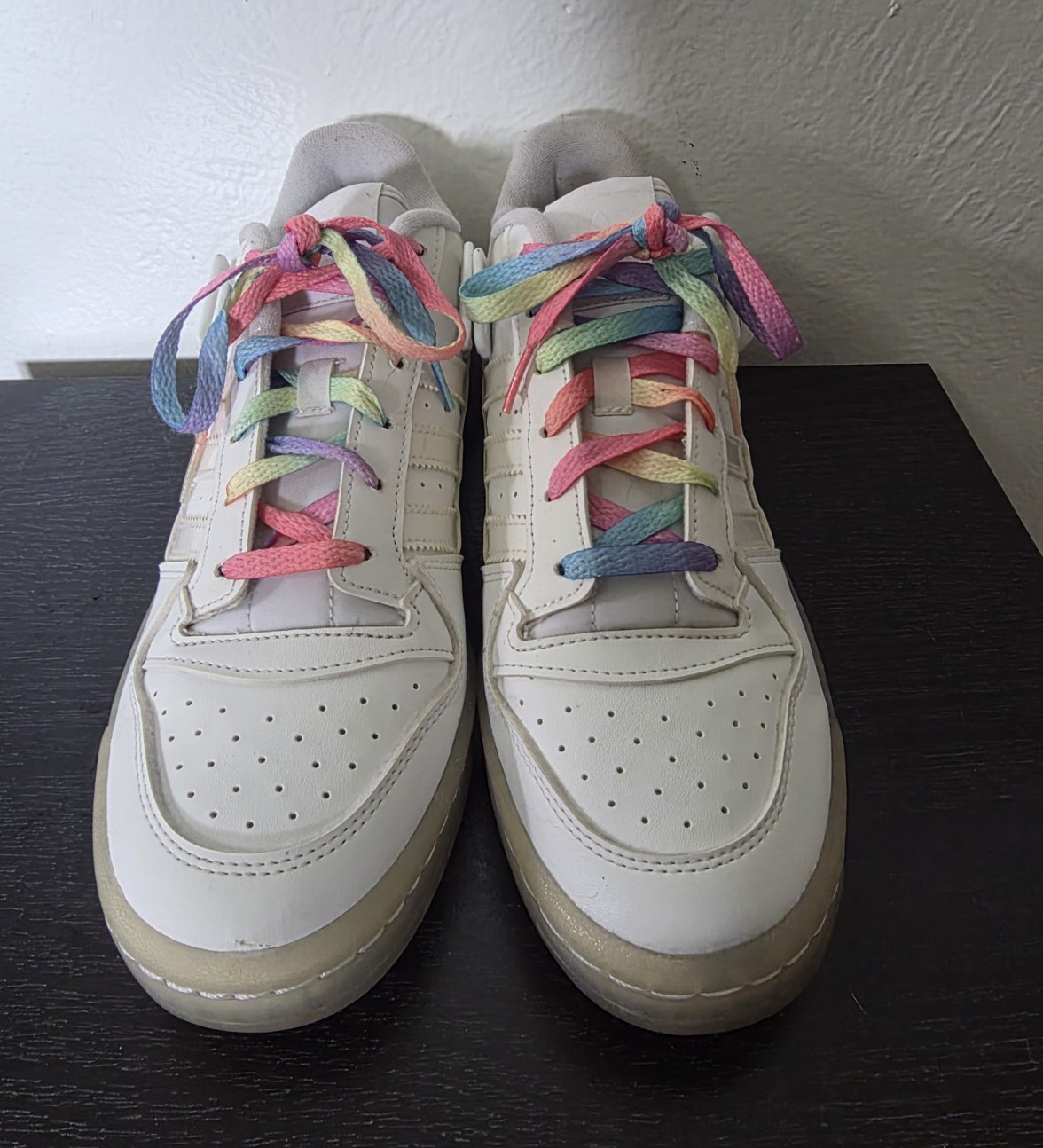 Adidas Forum Low Forum Rainbow Sole GX2121 Basketball Women’s US 10.5