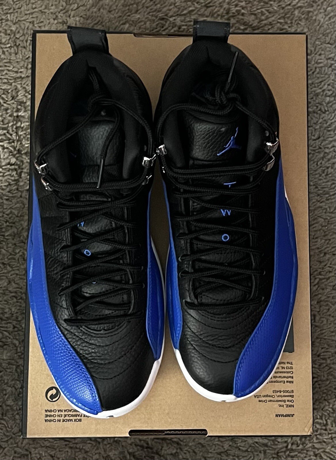 Size 8M/9.5W- Air Jordan 12 Retro Hyper Royal Women’s NBY AO6068-004