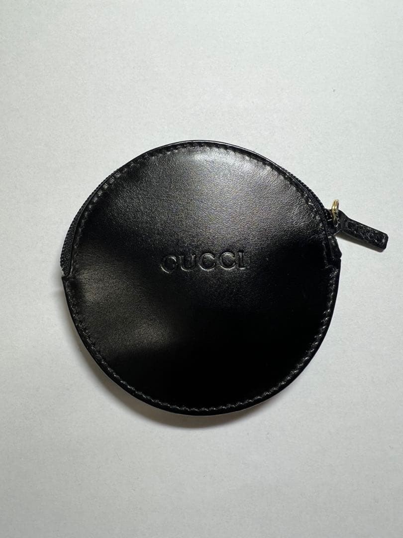 GUCCI coin case round type black