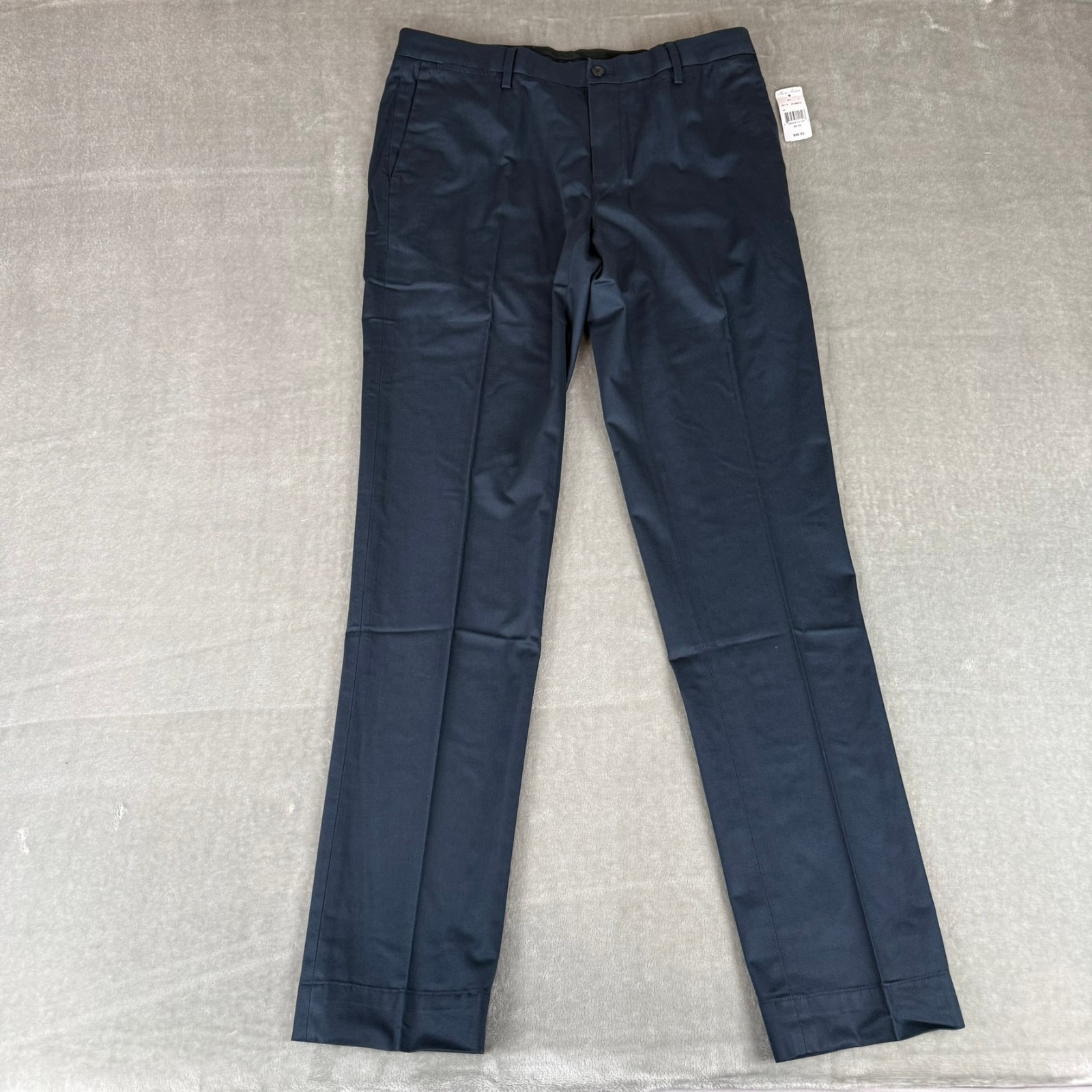 Brooks Brothers Stretch Advantage Chino Pants Mens 34×34 Navy Blue $98 New NWT