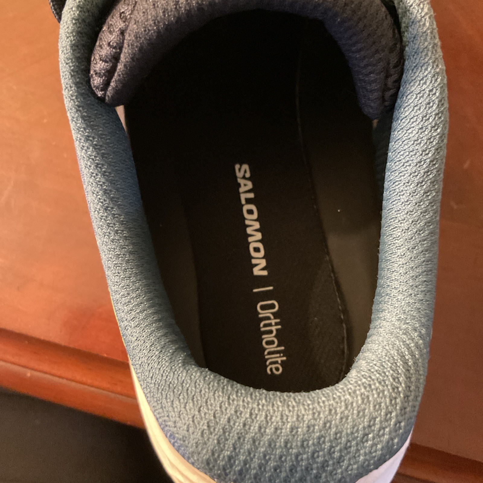 Salomon Women’s Aero Glide Running Shoes Sneakers Size 11.5 in Blue and Yellow