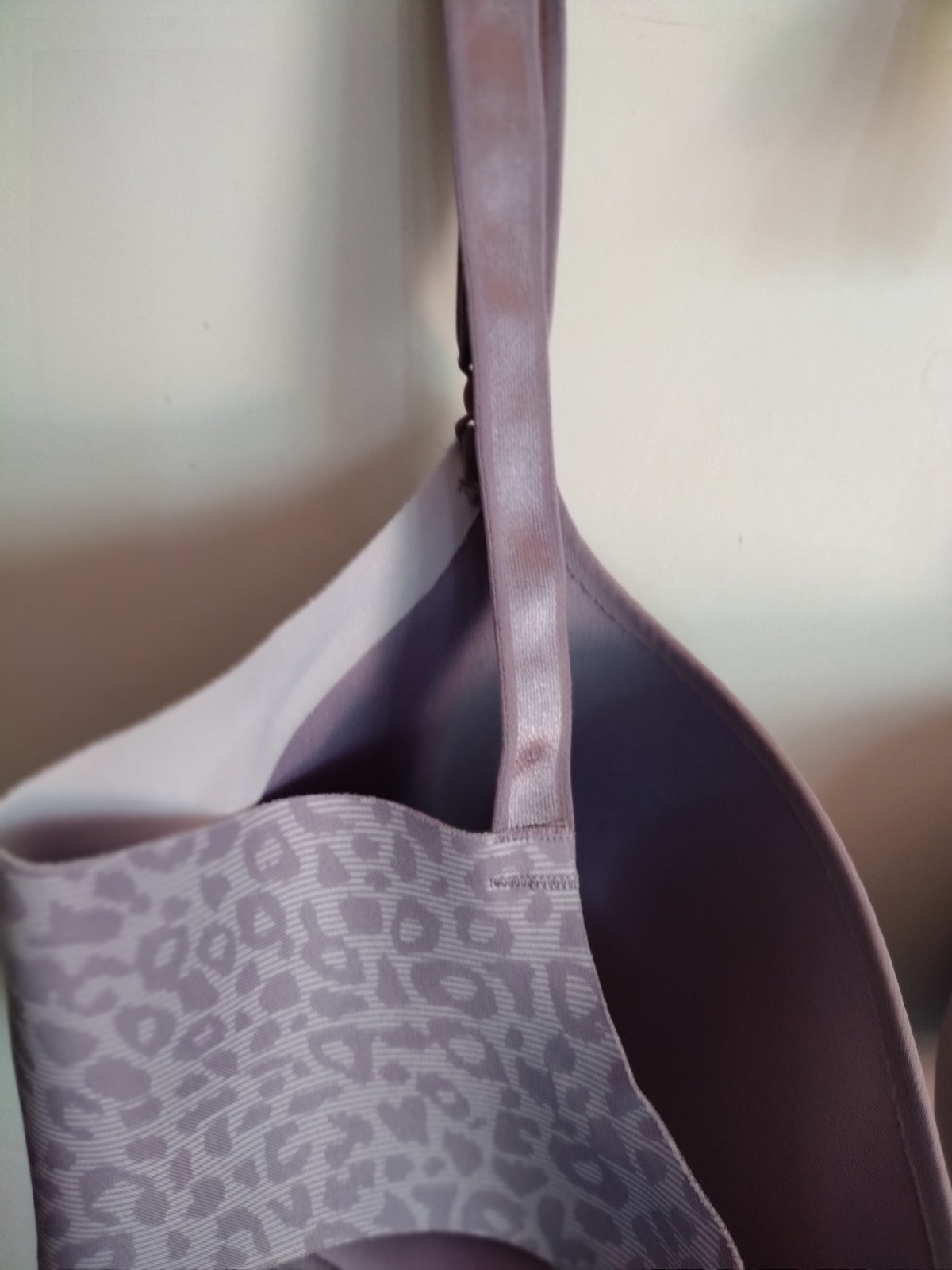 Warners Bra 36D MAUVE Full Coverage RB5781A No Side Effects Convertible Straps