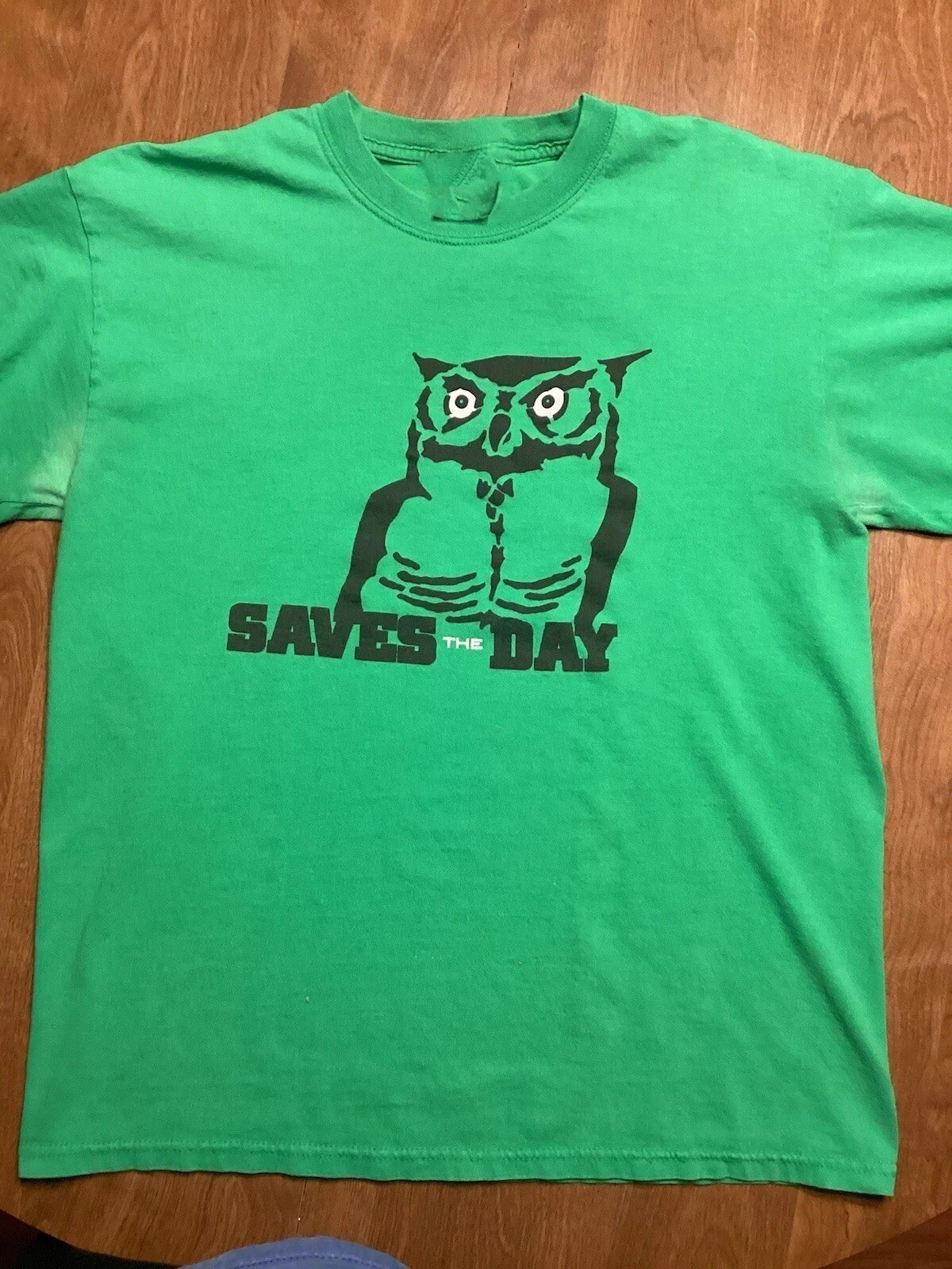 90s Saves The Day Band Green Shirt Unisex Concert S-5XL BT2059