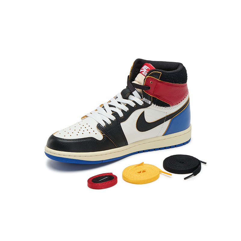 Fragment Design x Union LA x Air Jordan 1 Retro OG High Varsity Red Sport Royal