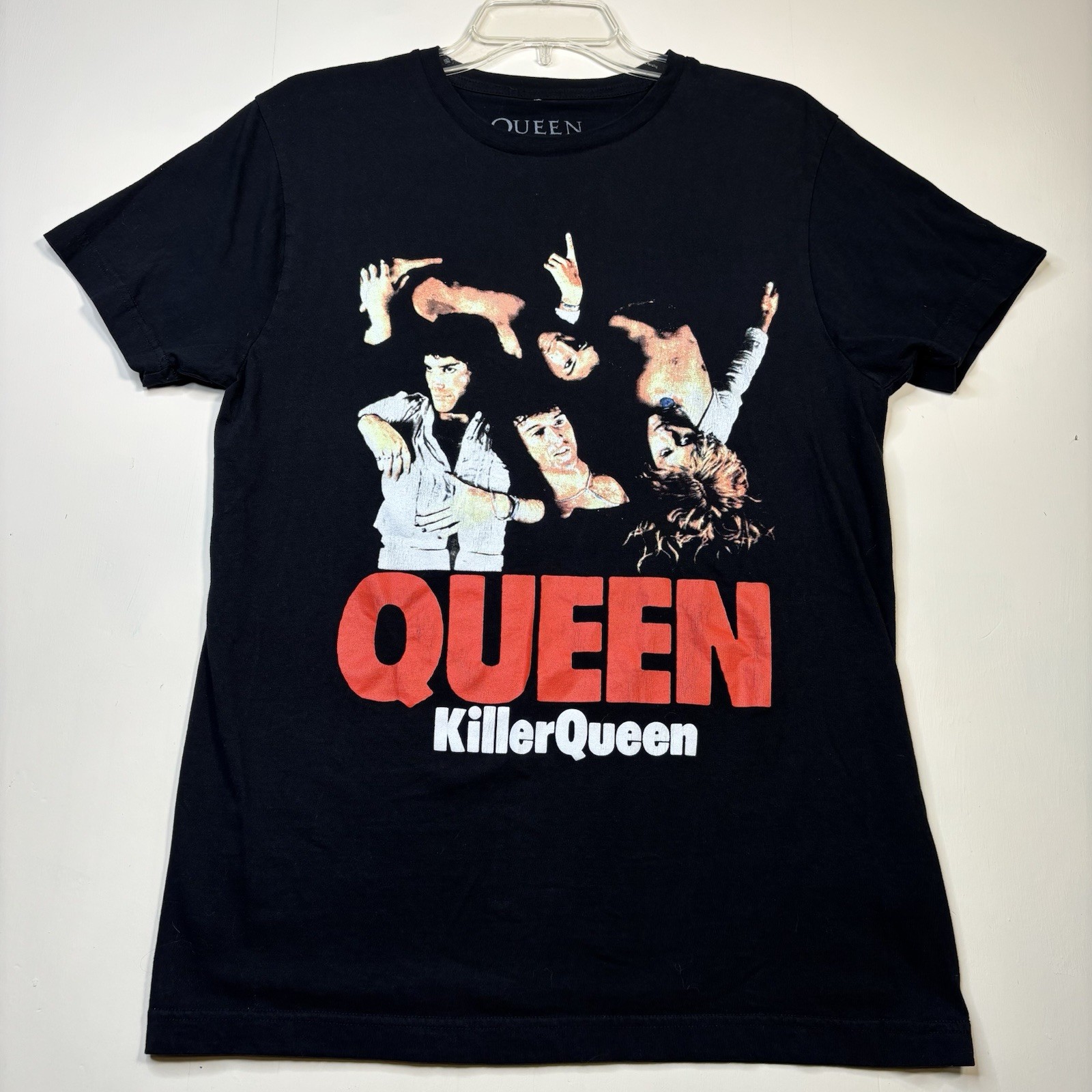 Queen Rock Band Killer Queen Official Merch Cotton T-Shirt Medium Black