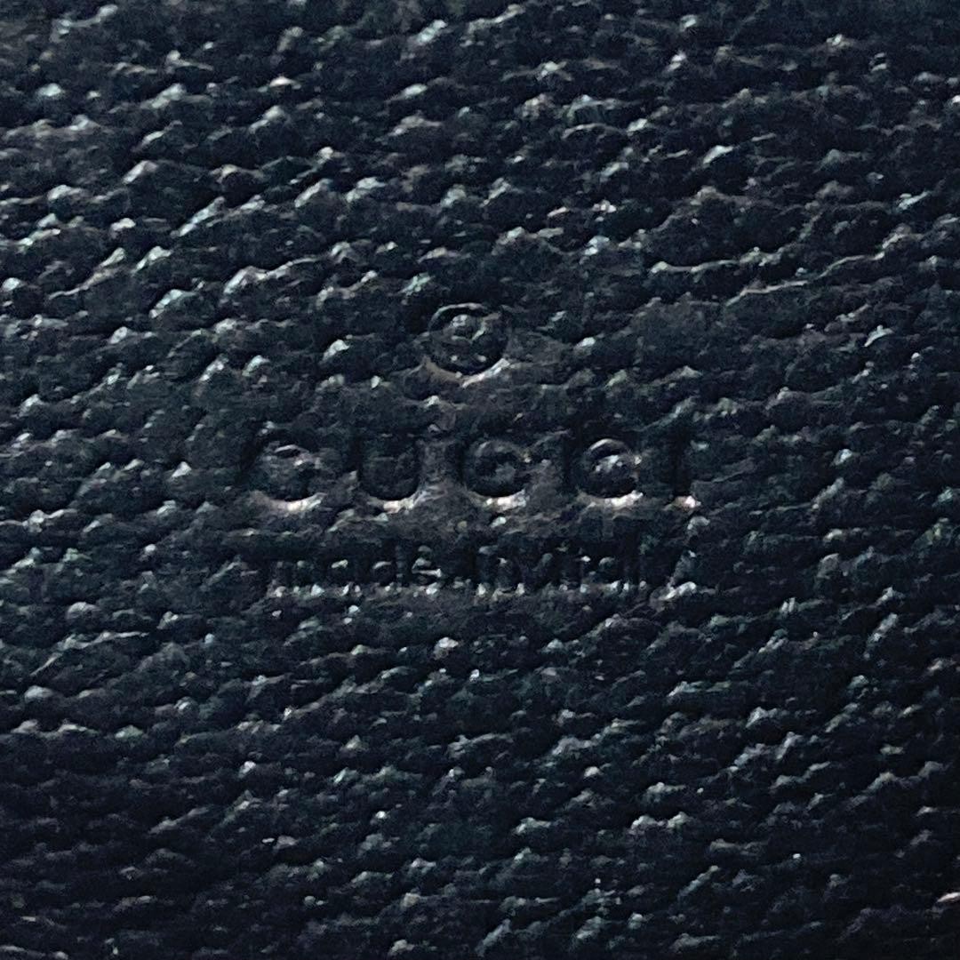 First Come First Served Beautiful Item GUCCI Cancellation Zipper Coin Purse Blac