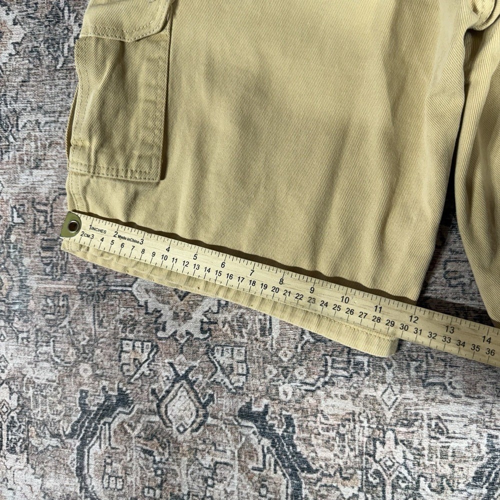 2000s Y2K 30 Below Baggy Carpenters Tan Shorts Size 36