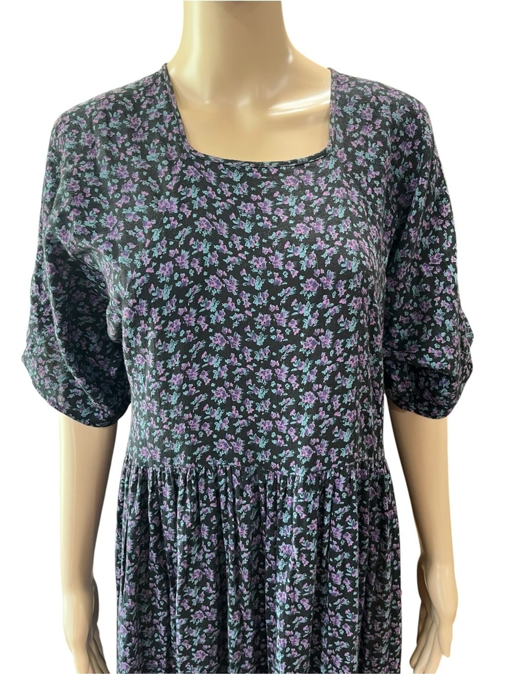 Christy Dawn Theo Dress in Amethyst Calico