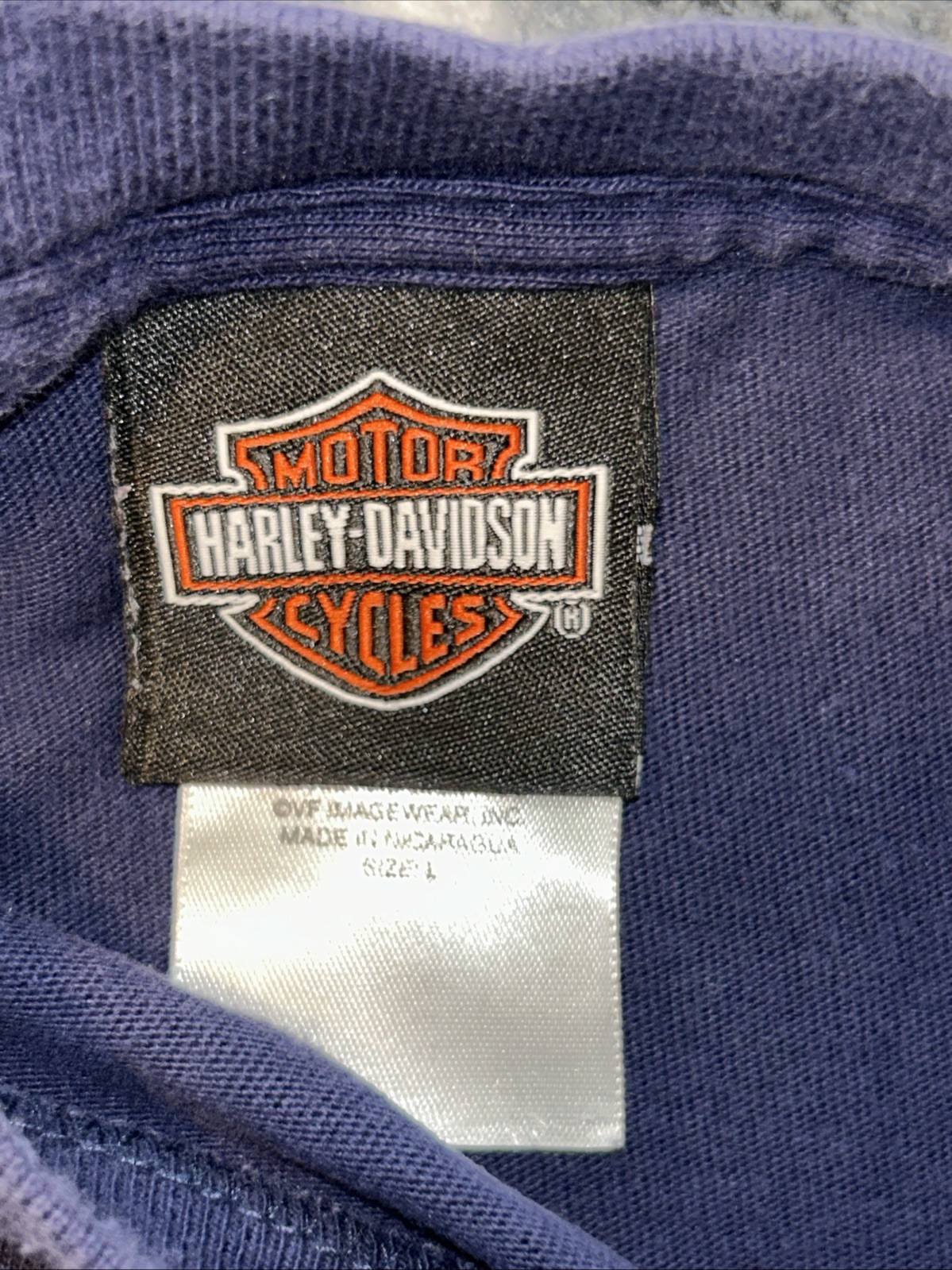 Harley Davidson T Shirt Mens Large Smithfield NCGenuine