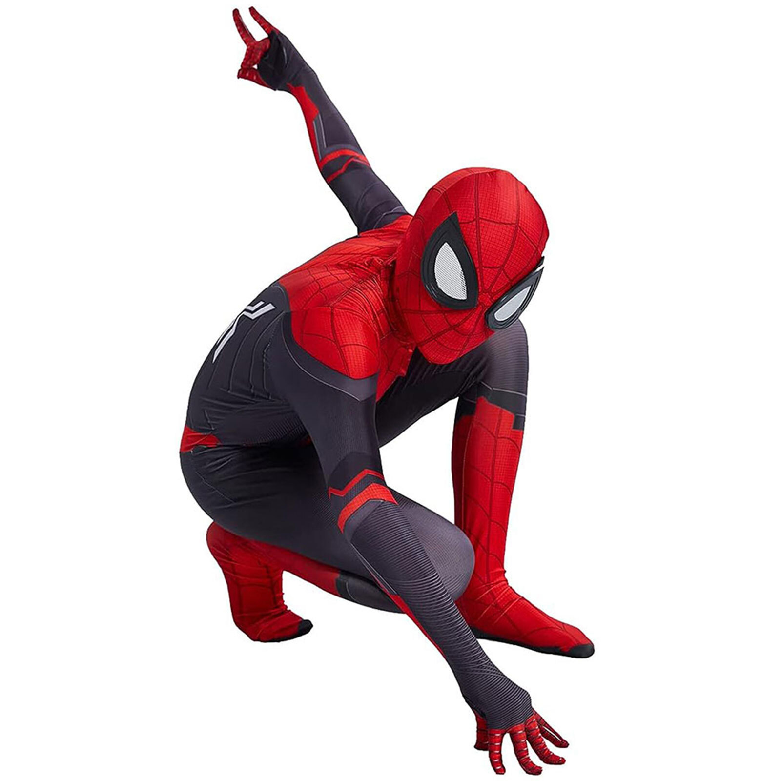 Kids SpiderMan Cosplay Costume Boys Tobey Maguire Outfit Jumpsuit Fancy Dress