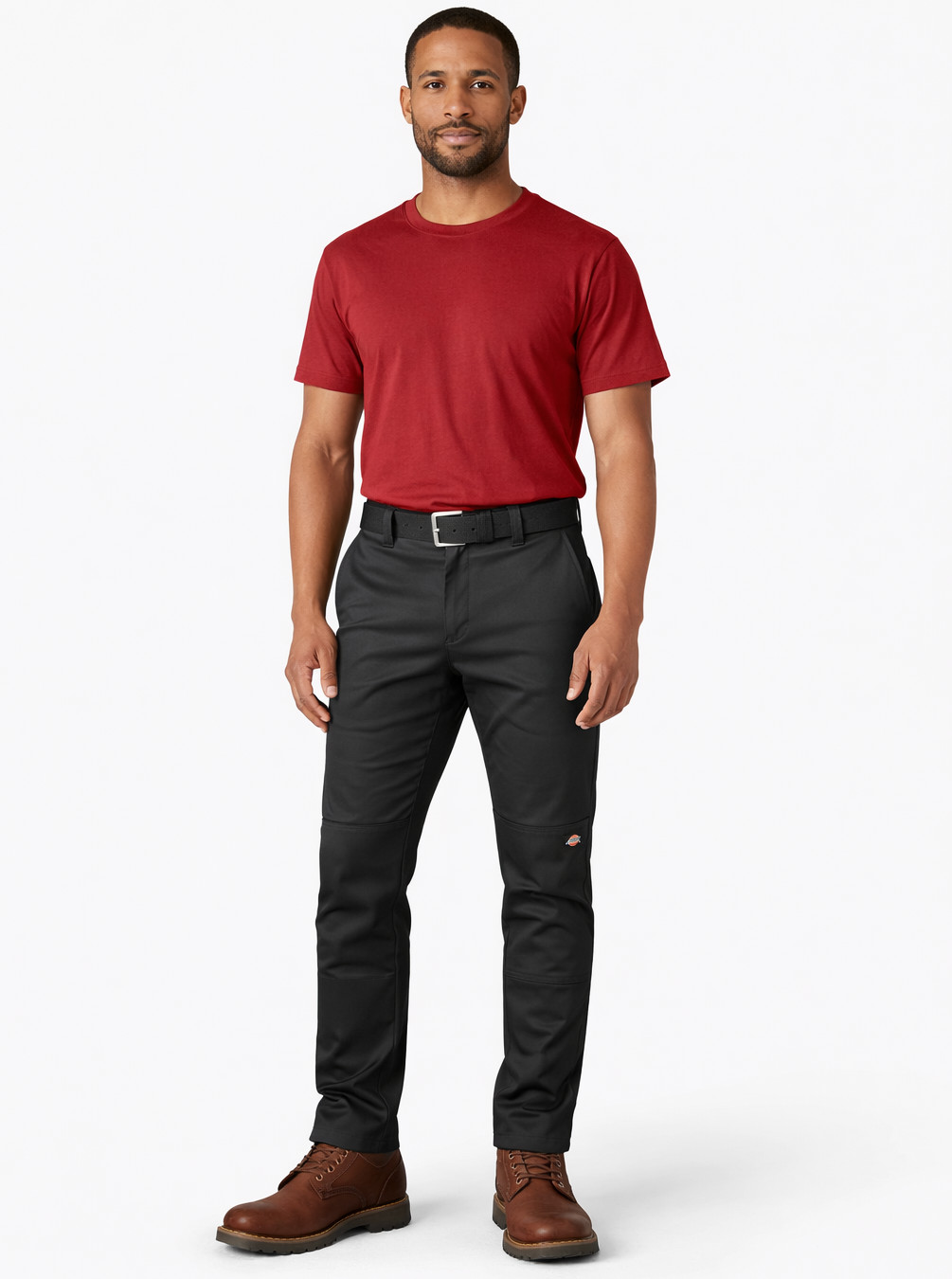 Dickies Men’s WP811 Skinny Straight Double Knee Work Pants