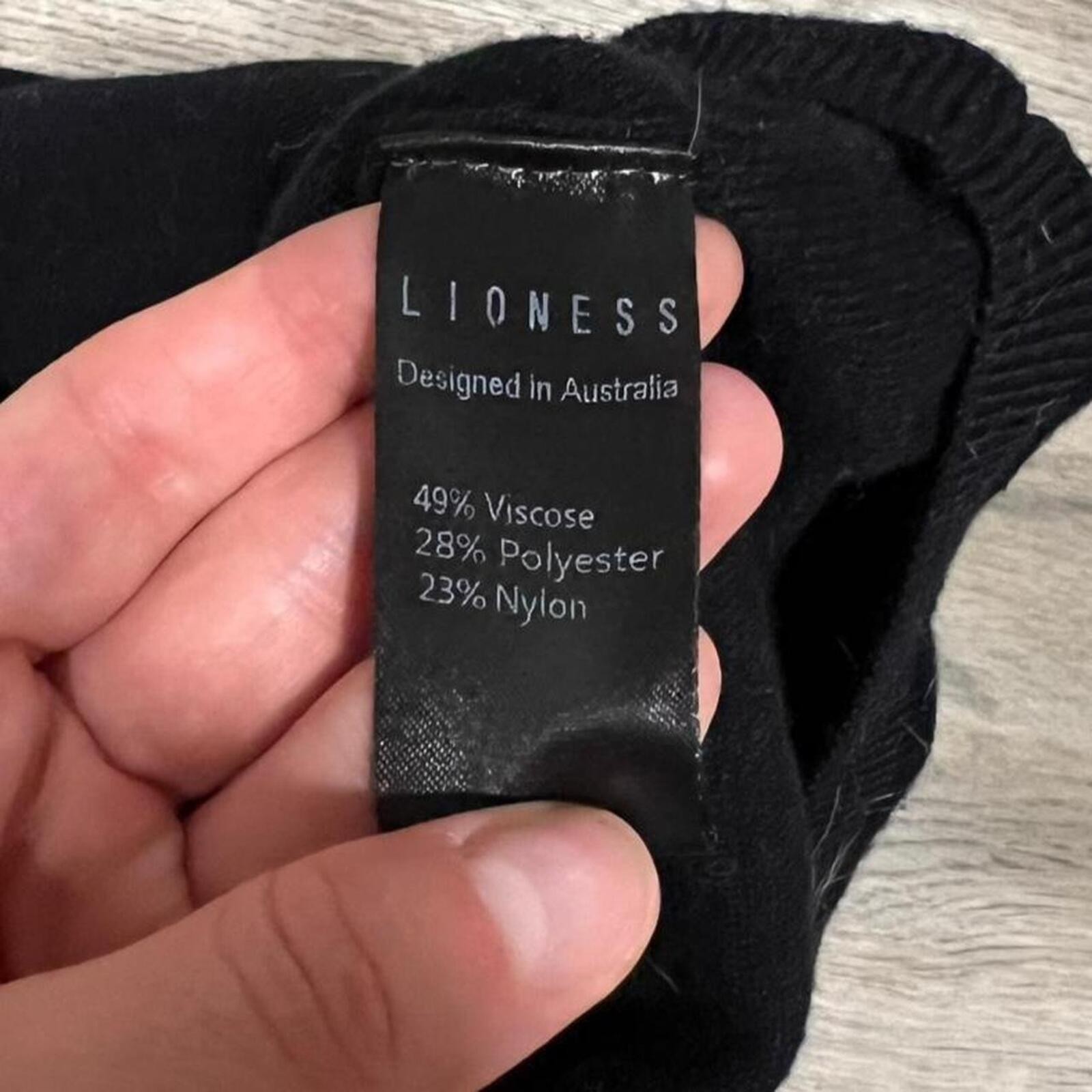Lioness Black Halter Neck Mini Dress