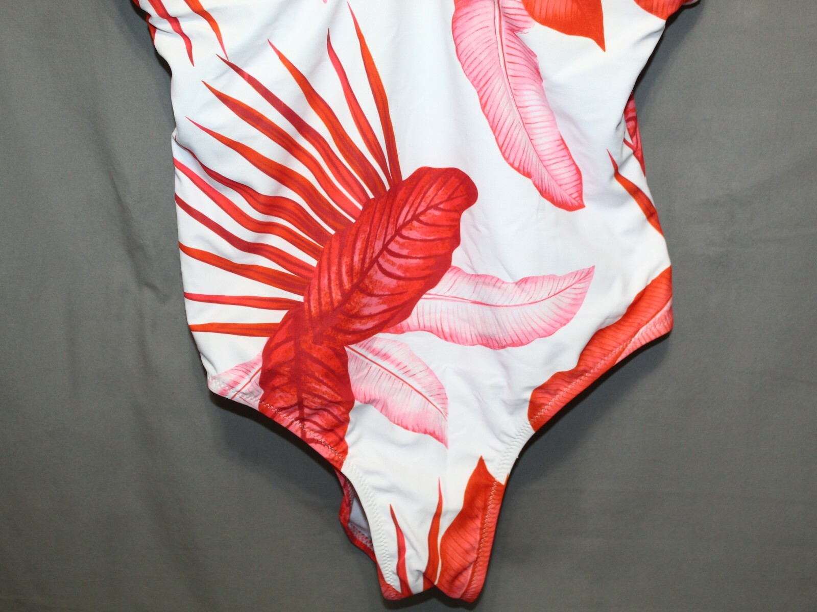 ZAFUL BIKINI womens 1 piece 82% Polyamide 18% Elasthane red/white size small NEW