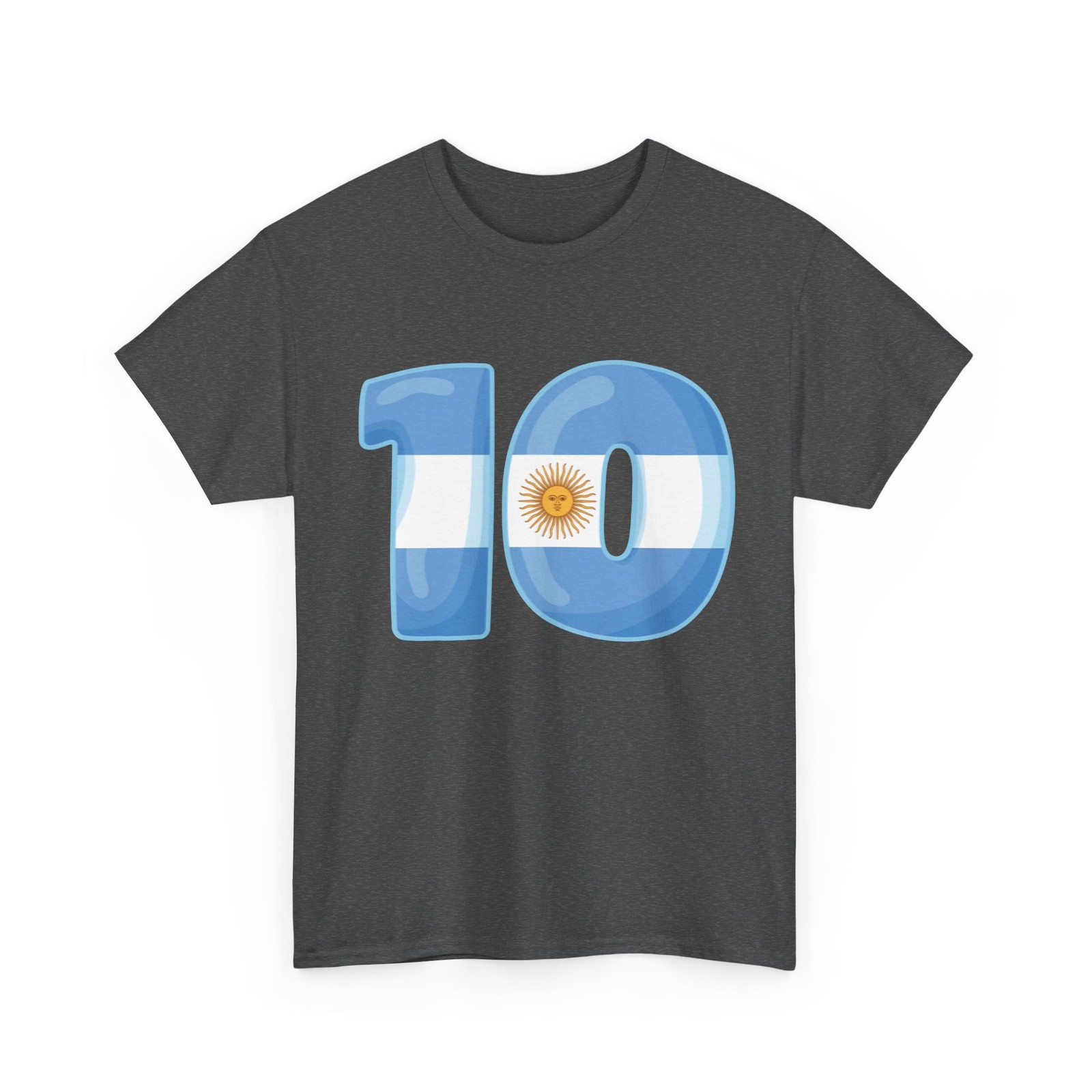 Argentina Soccer T-Shirt, Argentina Number 10 Jersey Style Shirt