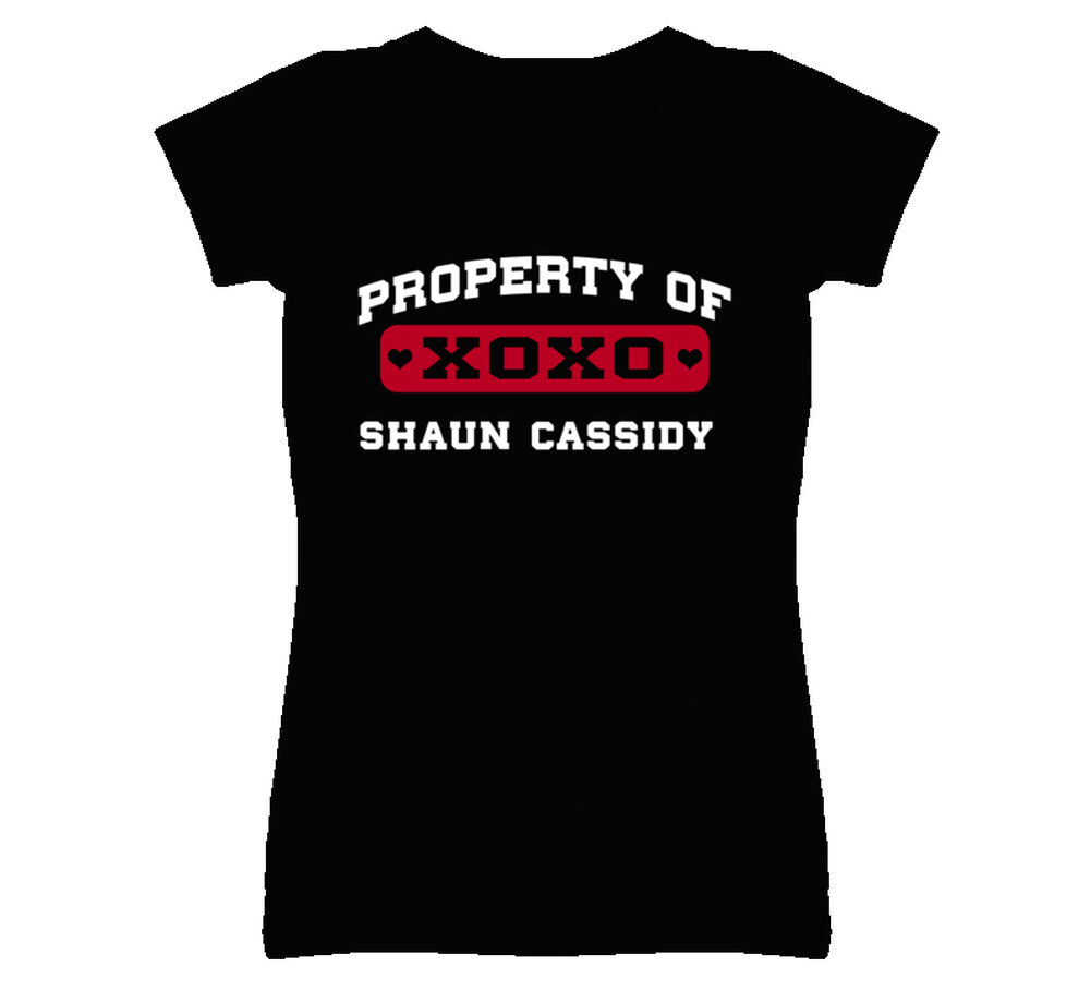 Shaun Cassidy Property Of I Love T Shirt