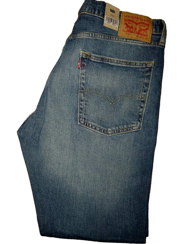 NWT Levi’s 513 jeans 36 x 30 Slim Straight Fit Retail $80 Style # 08513-0715