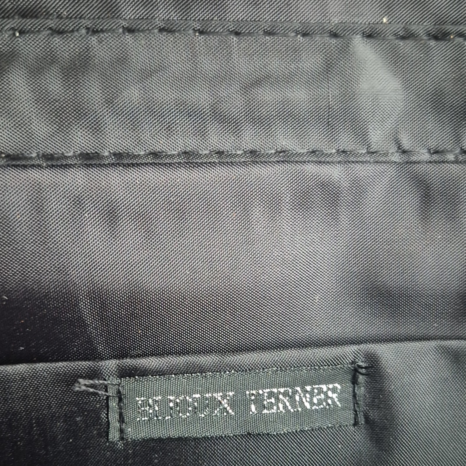 Bijoux Terner Women’s Black Pleated Clutch, Rhinestone, Chain Strap, Magnetic