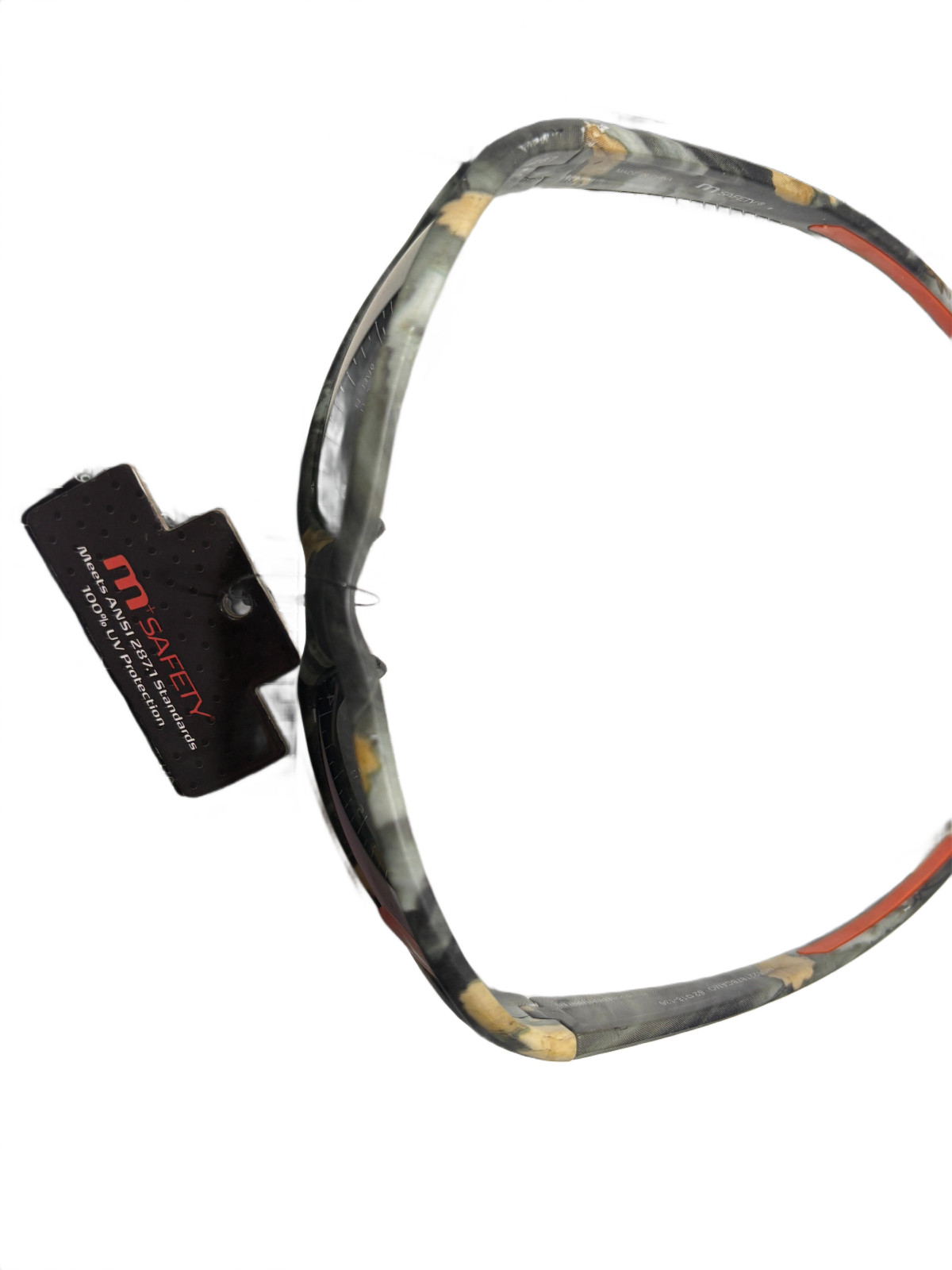 3 Pack – M+ Safety Camo Sunglasses 100% UV Protection – ANSI 287.1 Standards