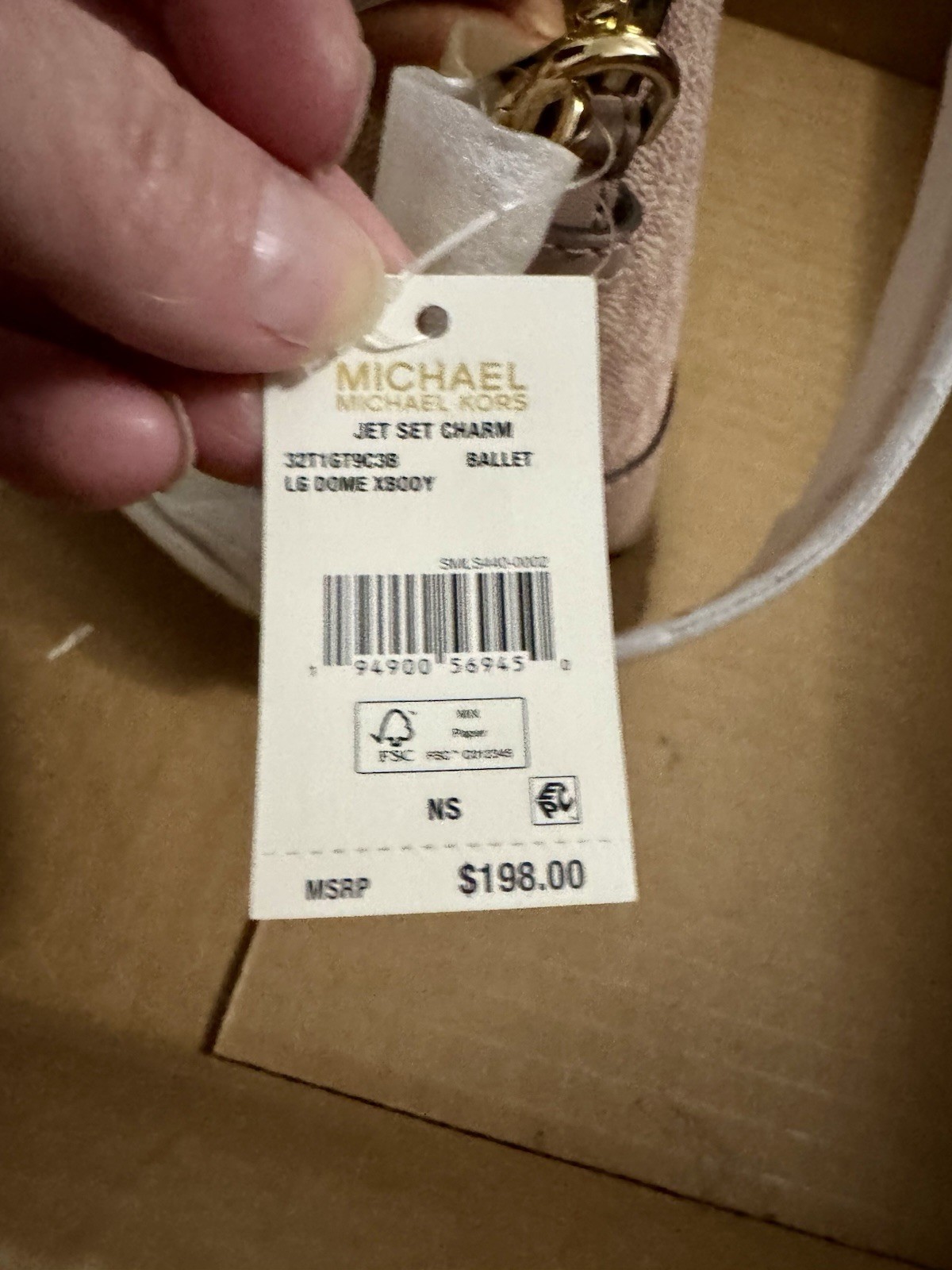 Michael Kors Jet Set Charm Purse NWT