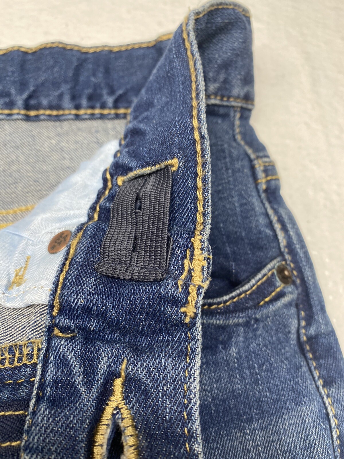 Lucky Brand Womens Straight Regular Medium Wash Denim Jeans Sz 20 30”W X 29”L