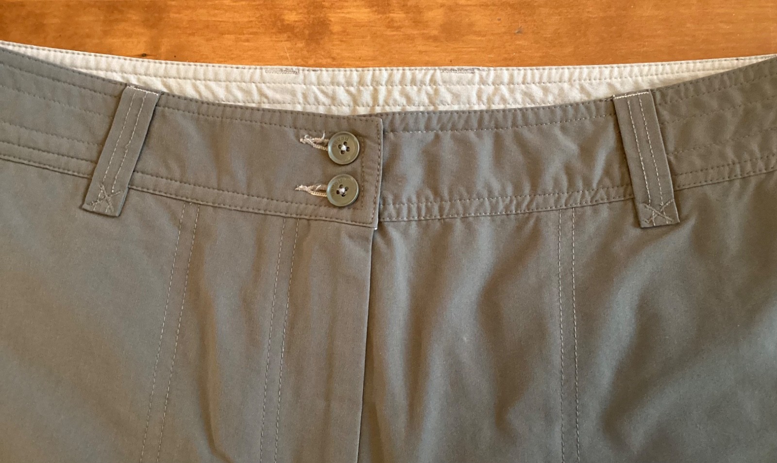 Ladies Rohan Crossover Light Green Walking Hiking Holiday Trousers, Size 16R