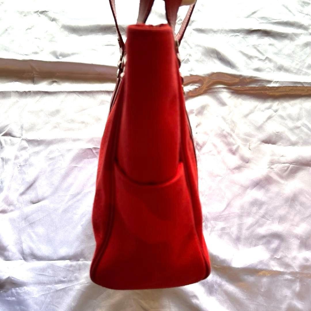 Courreges handbag red 10.6 inch