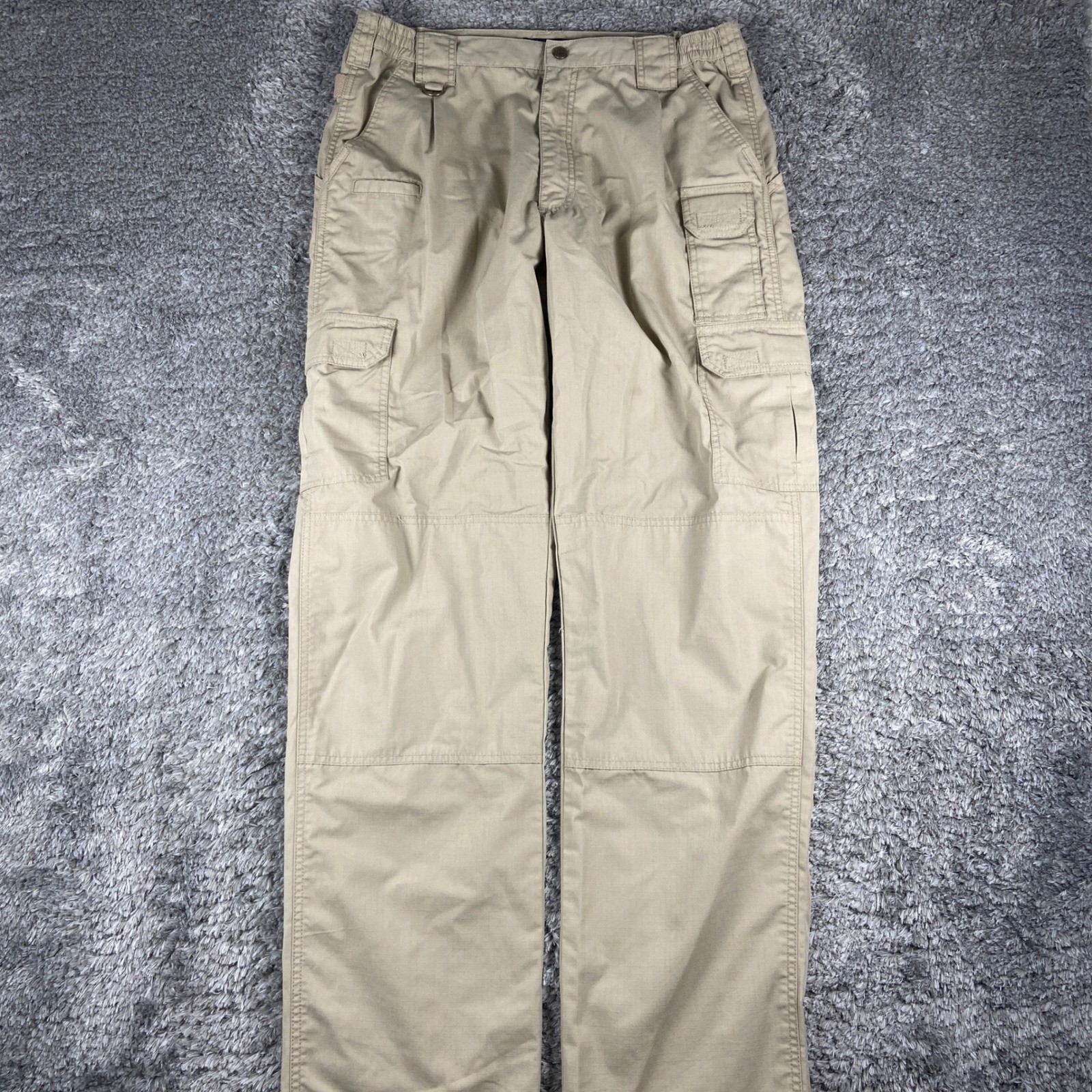 5.11 Tactical Regular Fit Taclite Pro Ripstop Cargo Pant Mens 36×36 Khaki Work