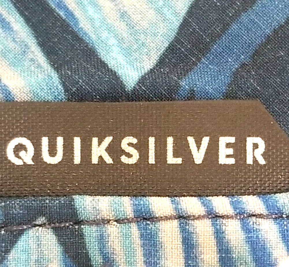Quiksilver Board Shorts Men 38 AG47 Dry Flight High Line 4 Way Stretch Trunks