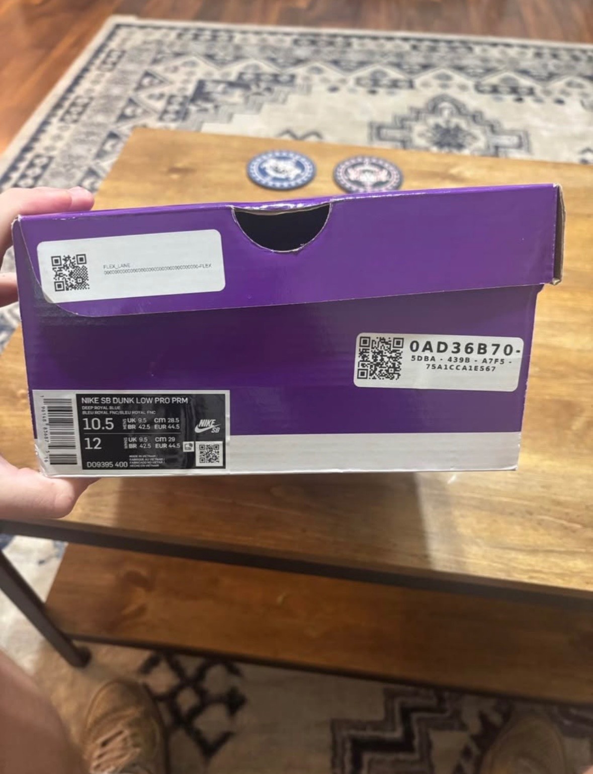 Size 10.5 – Nike SB Dunk Low Los Angeles Dodgers