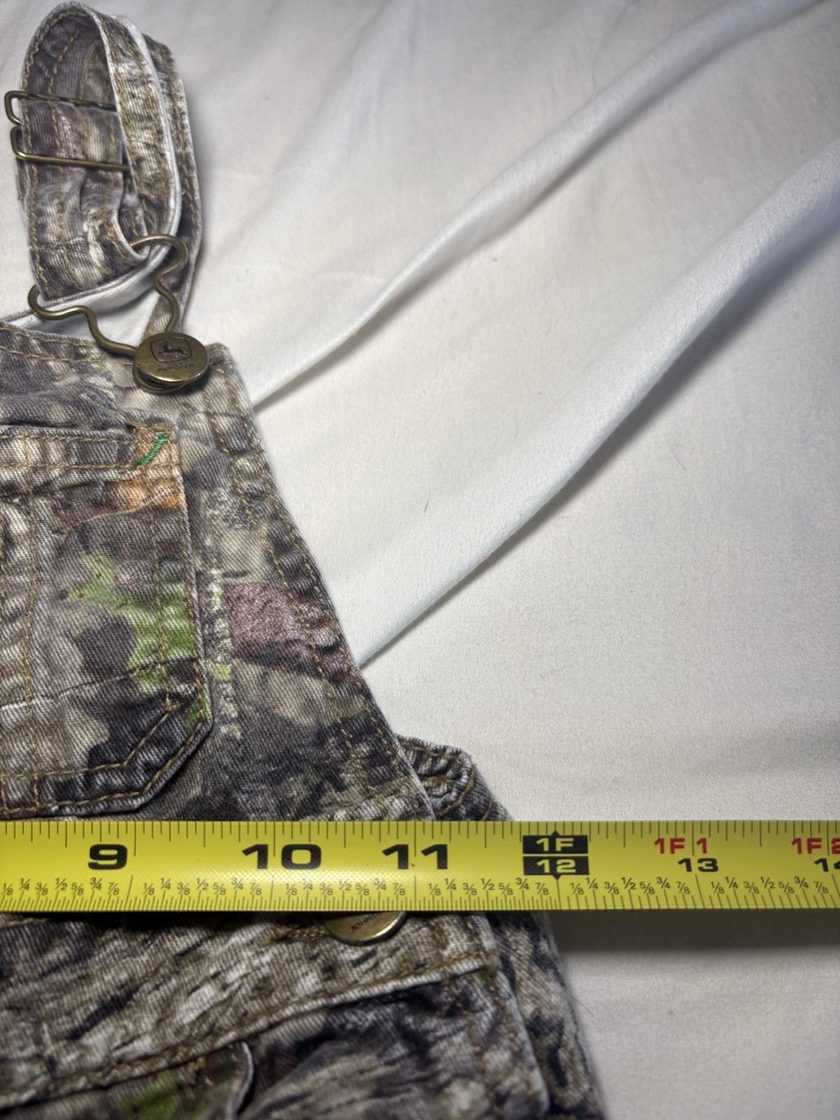 John Deere Mossy Oak Camouflage Kids Bib Overalls Size 5T – Hunting Camo