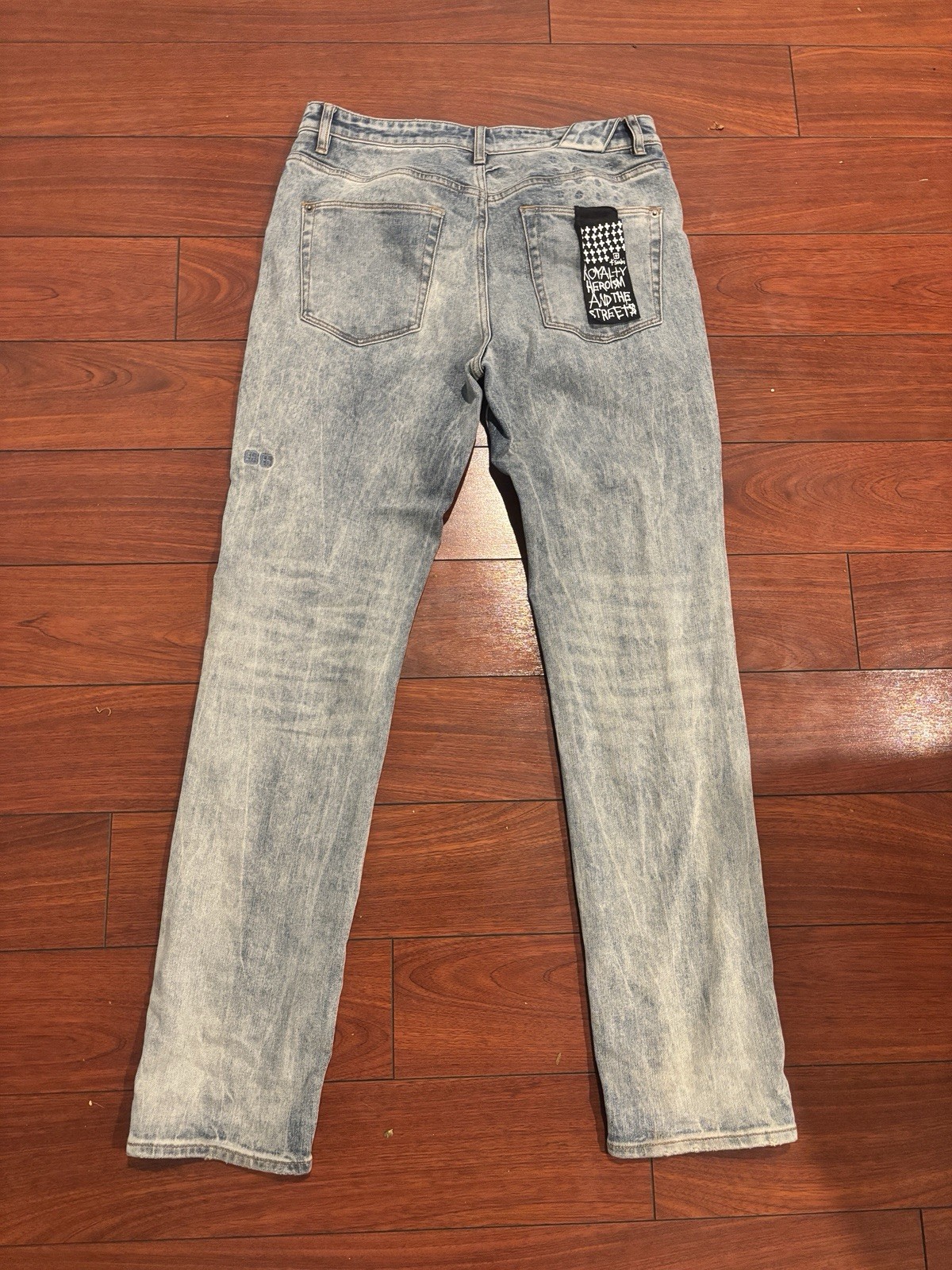 Straight Light Blue Ksubi Jeans No Distressed Size 32